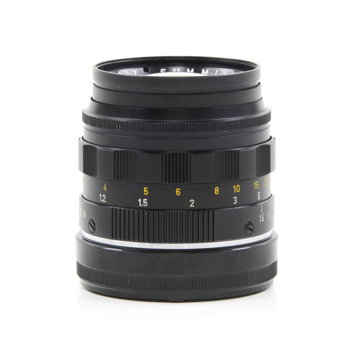 Leitz 50mm f1.4 Summilux Black Transitional Version