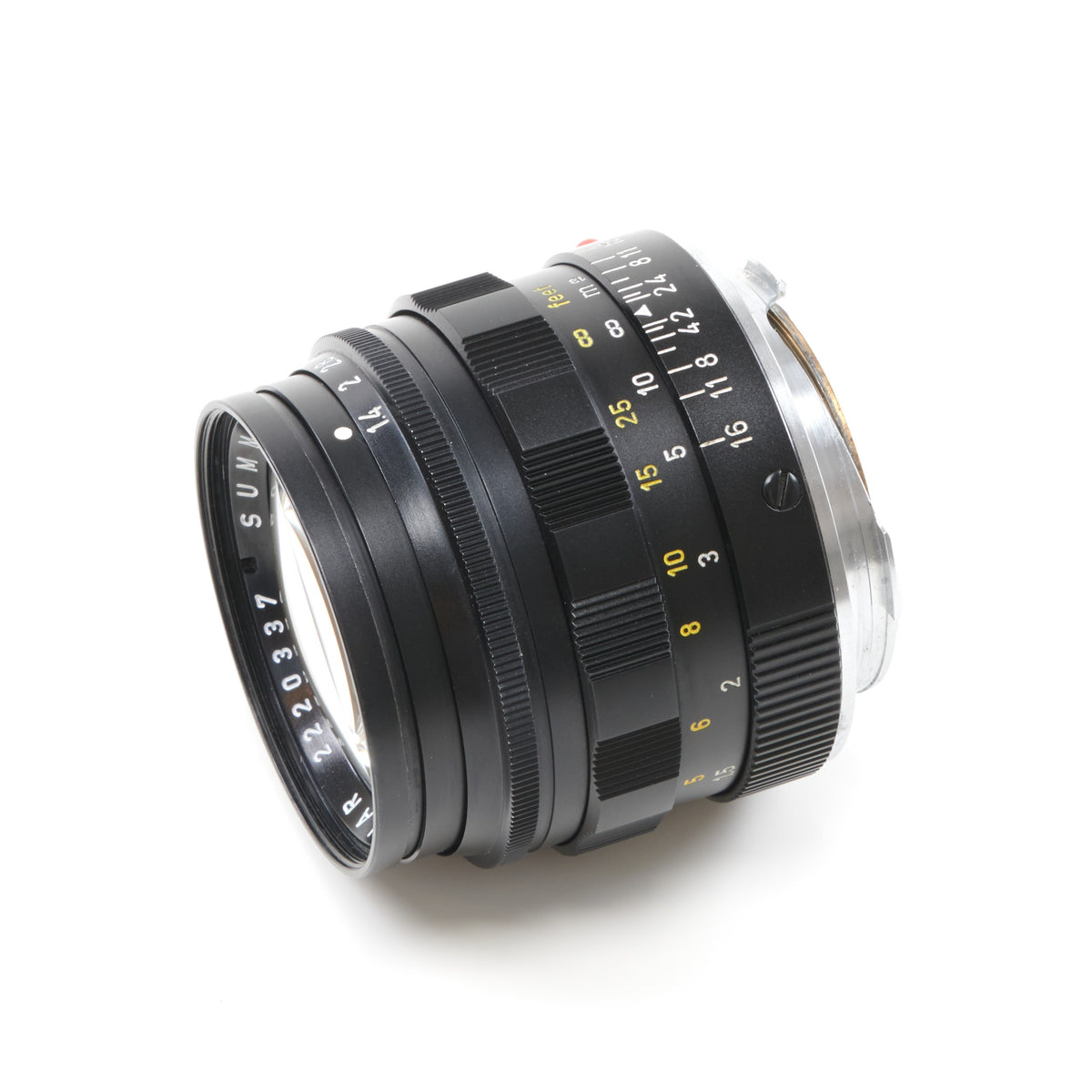 Leitz 50mm f1.4 Summilux Black Transitional Version