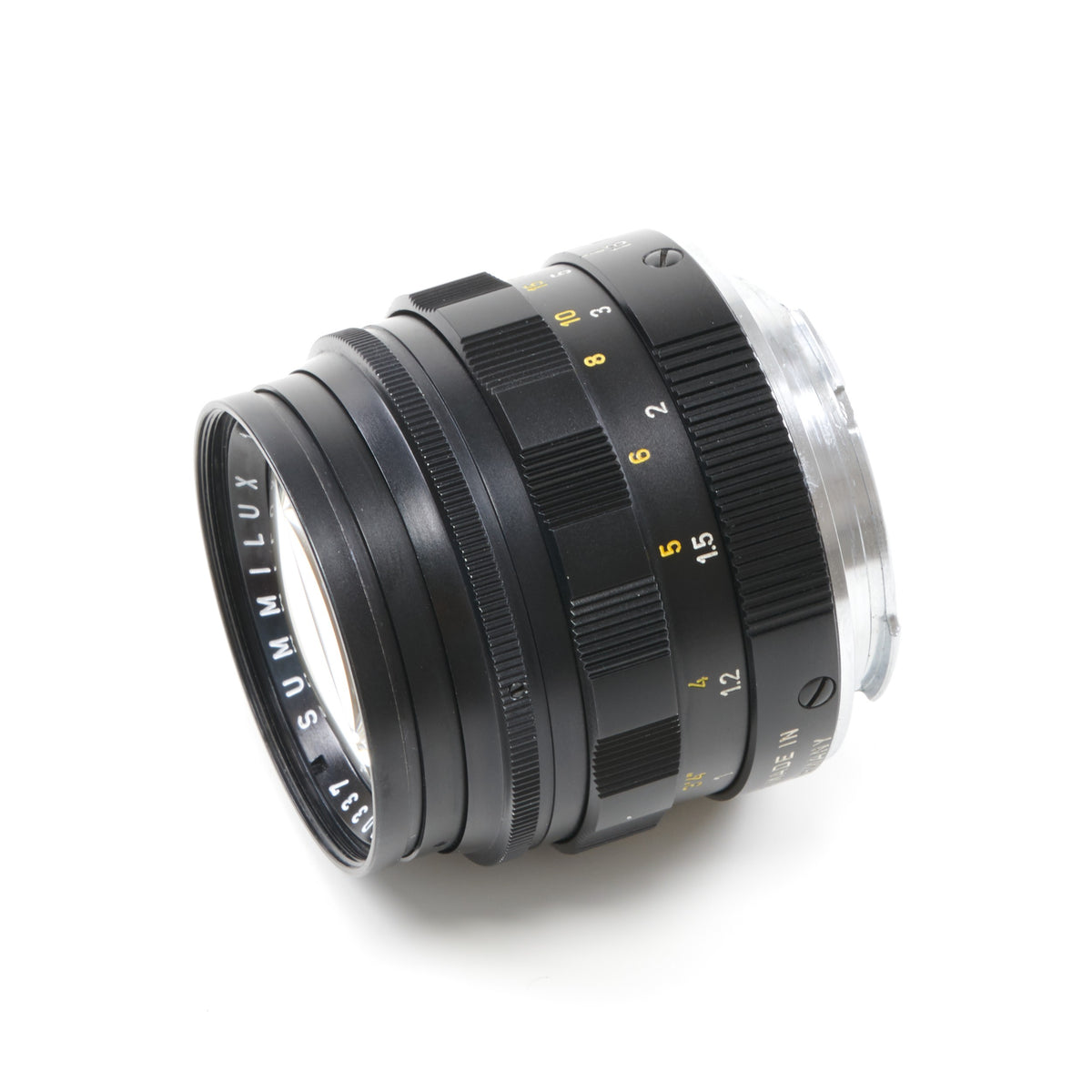 Leitz 50mm f1.4 Summilux Black Transitional Version