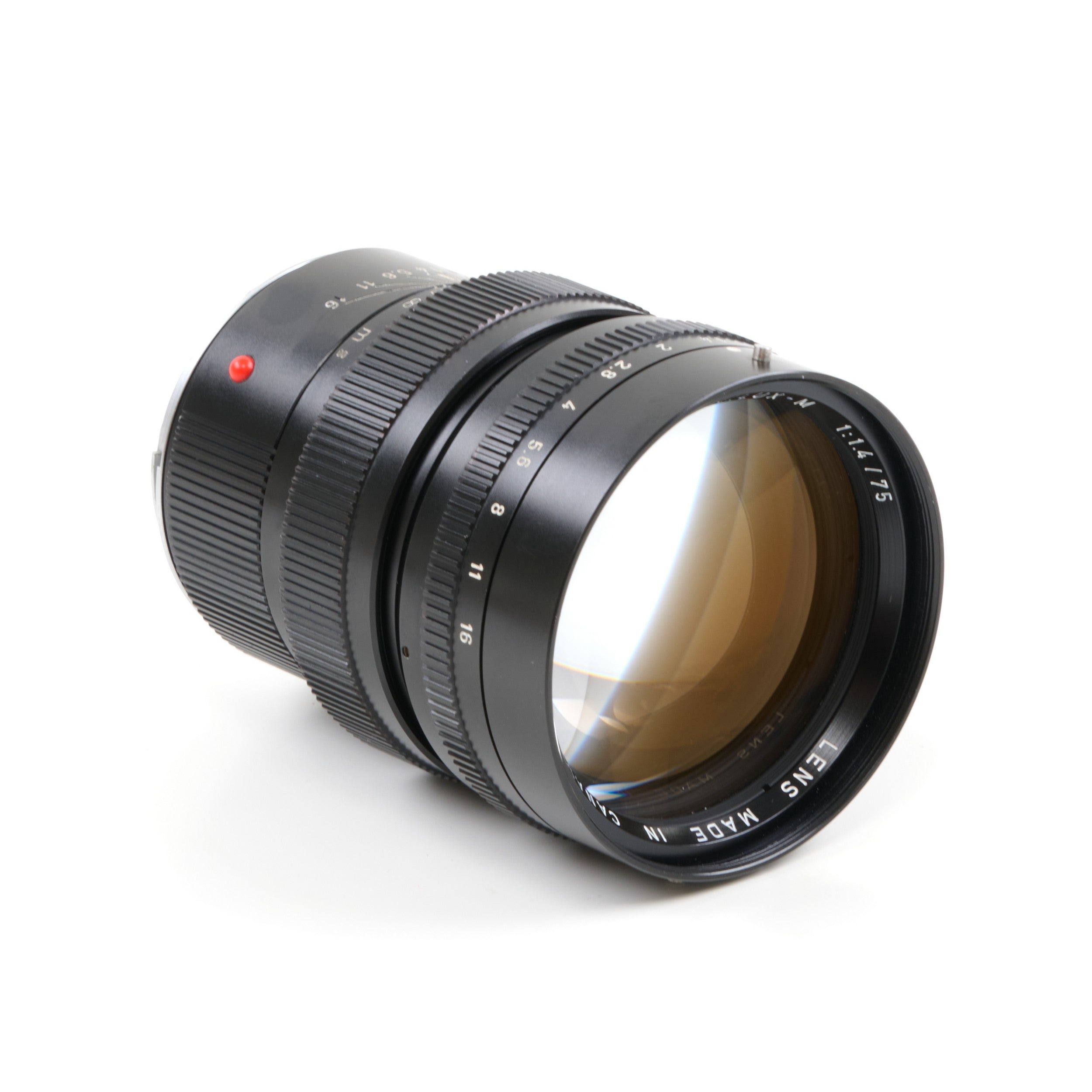 Leitz 75mm f1.4 Summilux-M Model 1