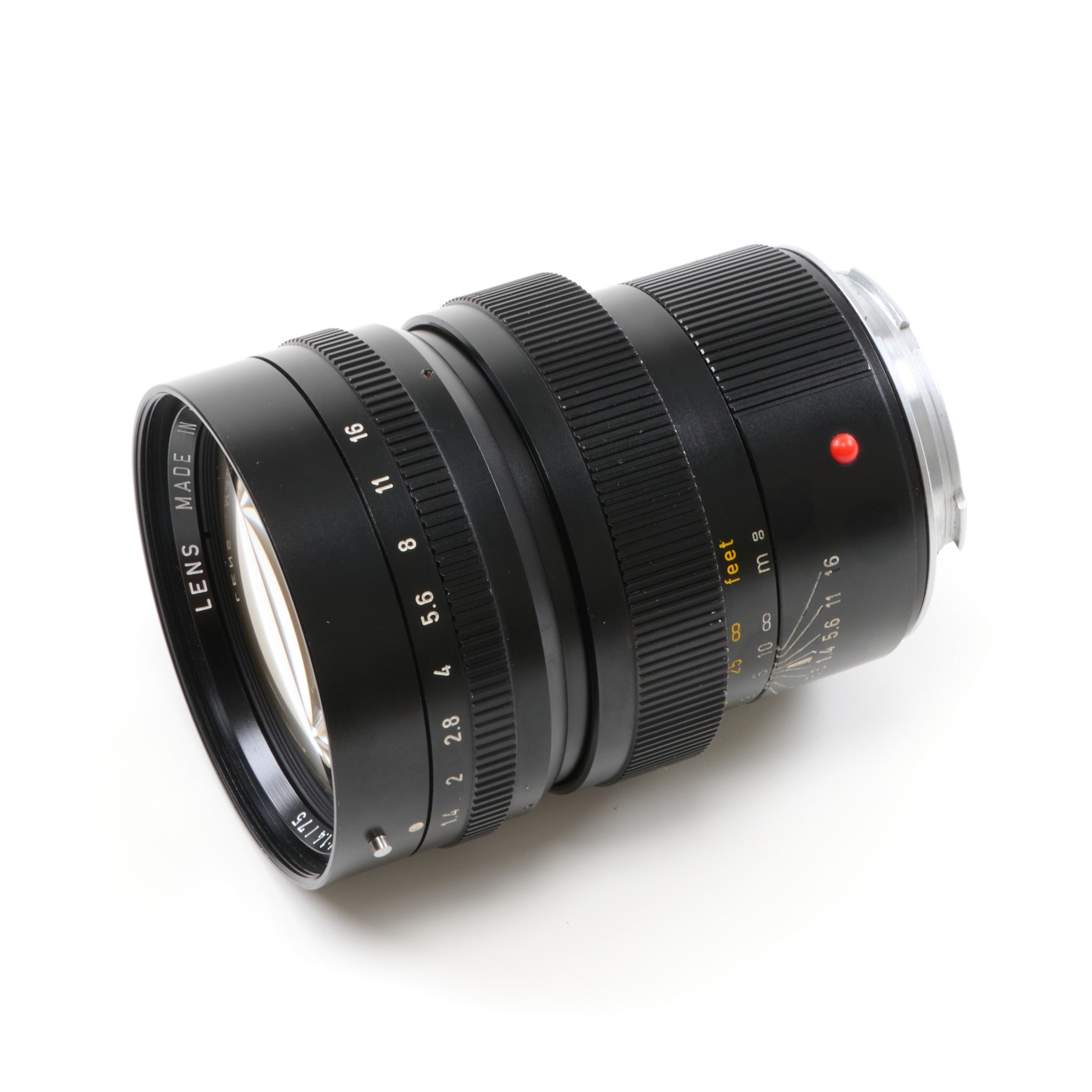 Leitz 75mm f1.4 Summilux-M Model 1
