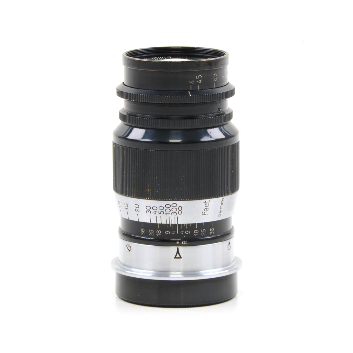 Leitz 90mm f4 Elmar + Doos