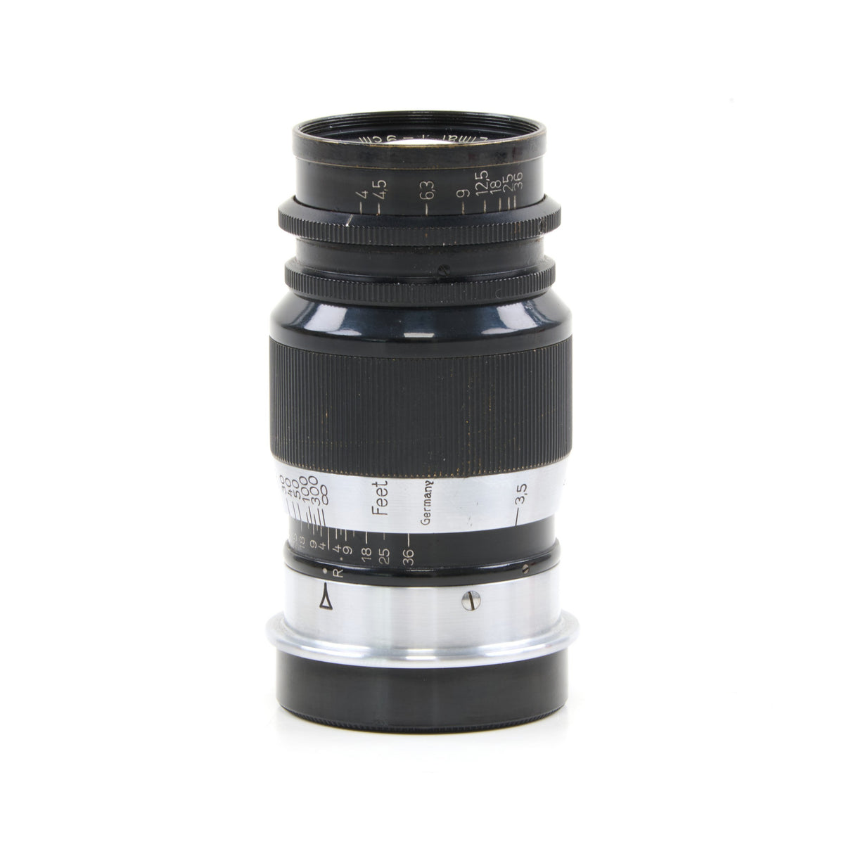 Leitz 90mm f4 Elmar + Doos