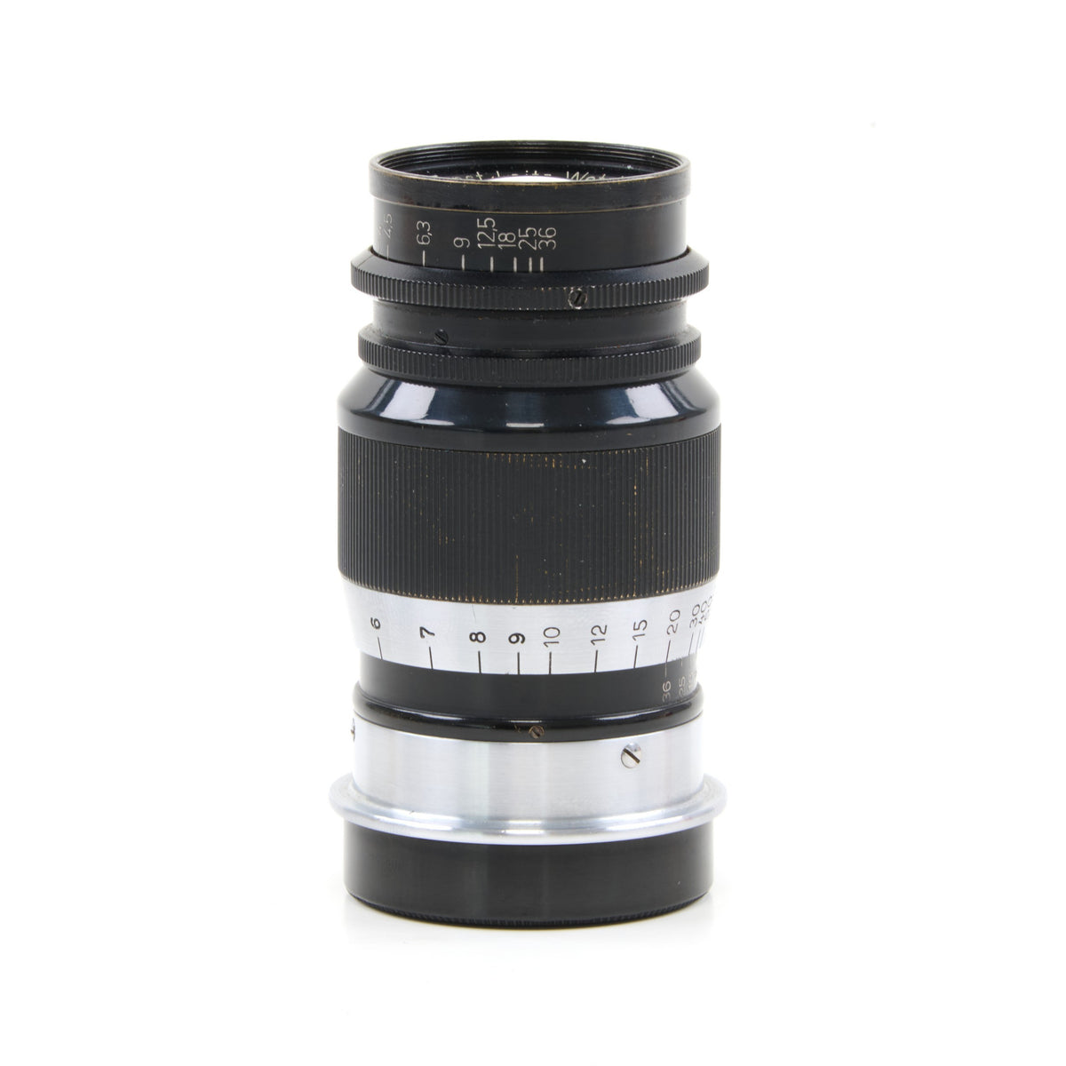 Leitz 90mm f4 Elmar + Doos