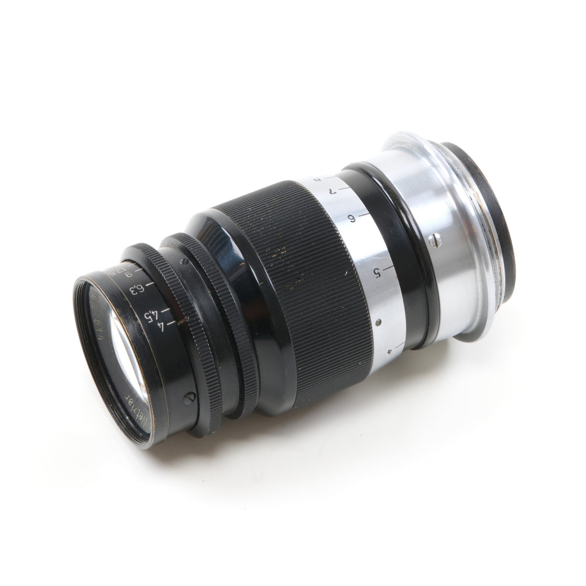 Leitz 90mm f4 Elmar + Doos
