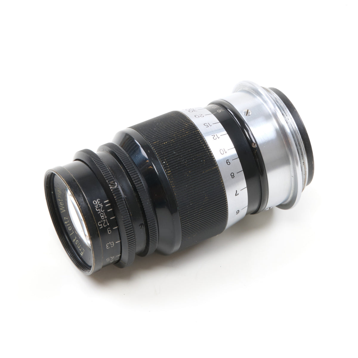Leitz 90mm f4 Elmar + Doos