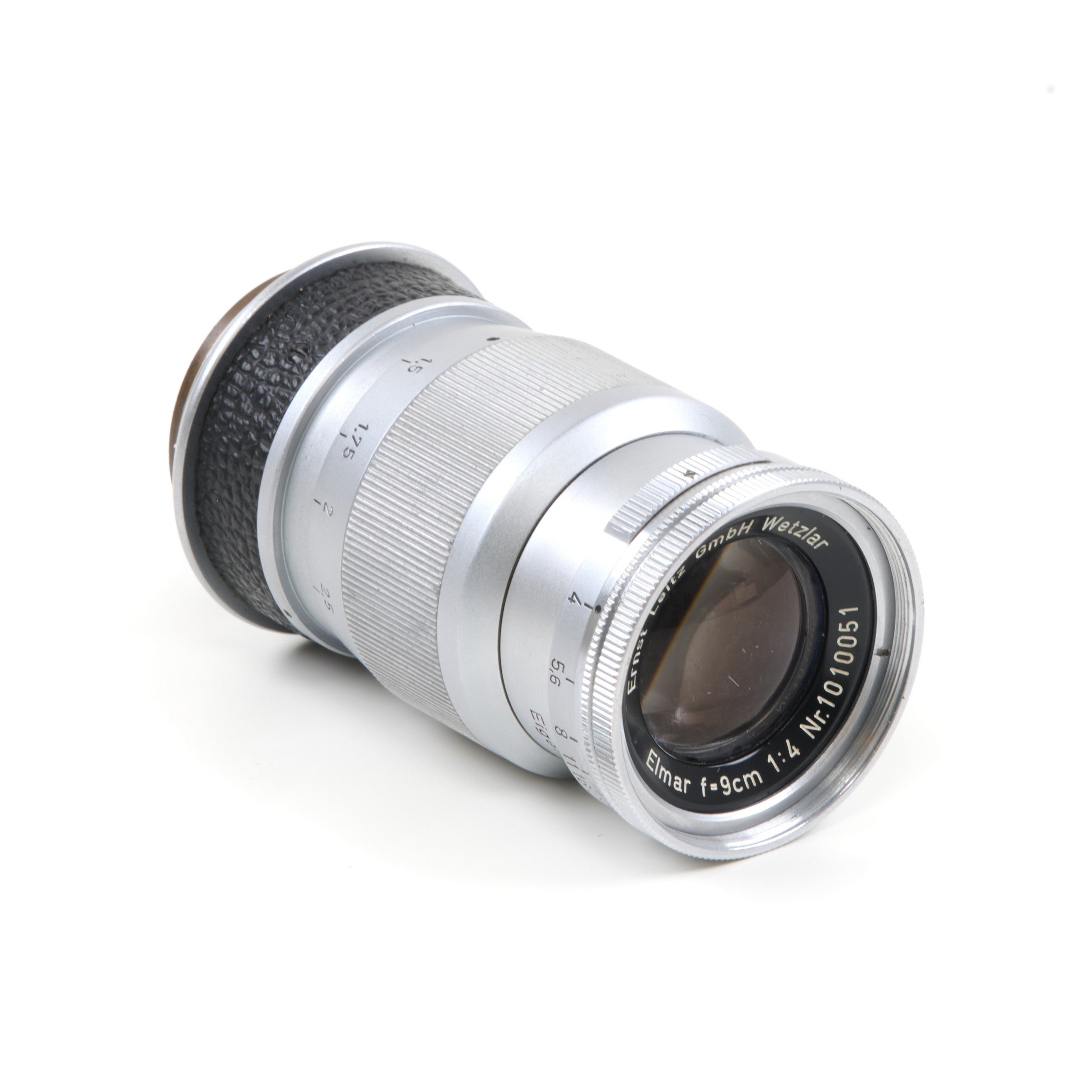 2x Leitz 90mm f4 Elmar M39 Prototype Lens Eigentum der Ernst Leitz GmbH Wetzlar Opeenvolgende Nummers