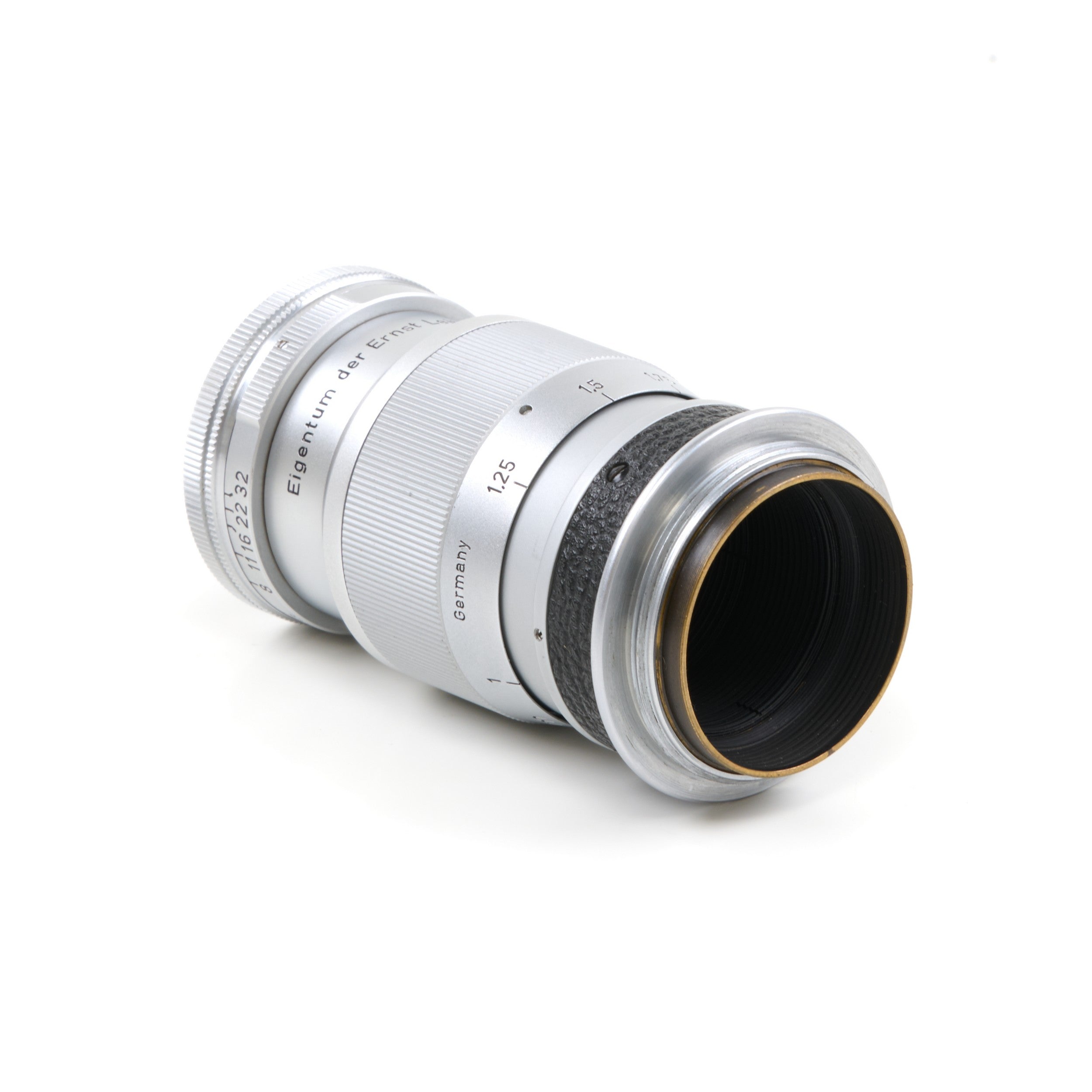 2x Leitz 90mm f4 Elmar M39 Prototype Lens Eigentum der Ernst Leitz GmbH Wetzlar Opeenvolgende Nummers