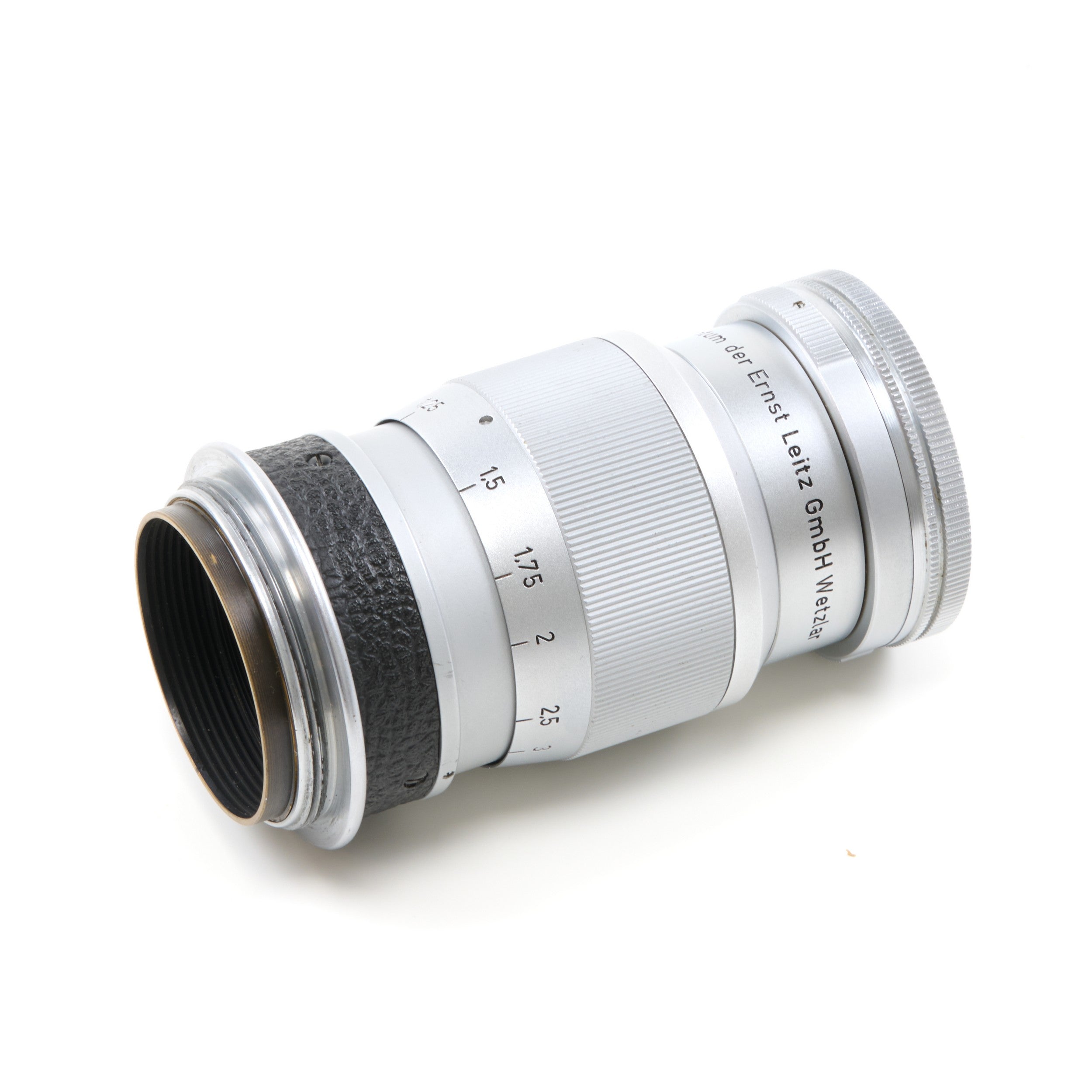 2x Leitz 90mm f4 Elmar M39 Prototype Lens Eigentum der Ernst Leitz GmbH Wetzlar Opeenvolgende Nummers