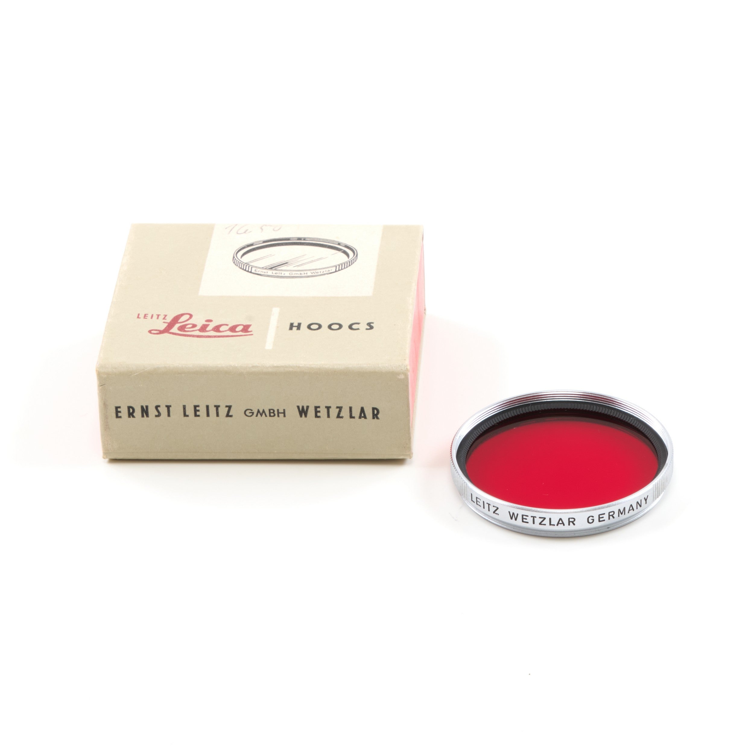Leitz E39 Rood Filter + Doos