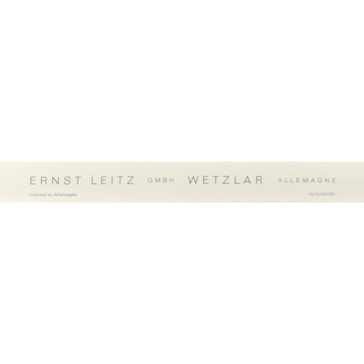 Leitz ORTHOPLAN Microscoop Poster Frans 1970
