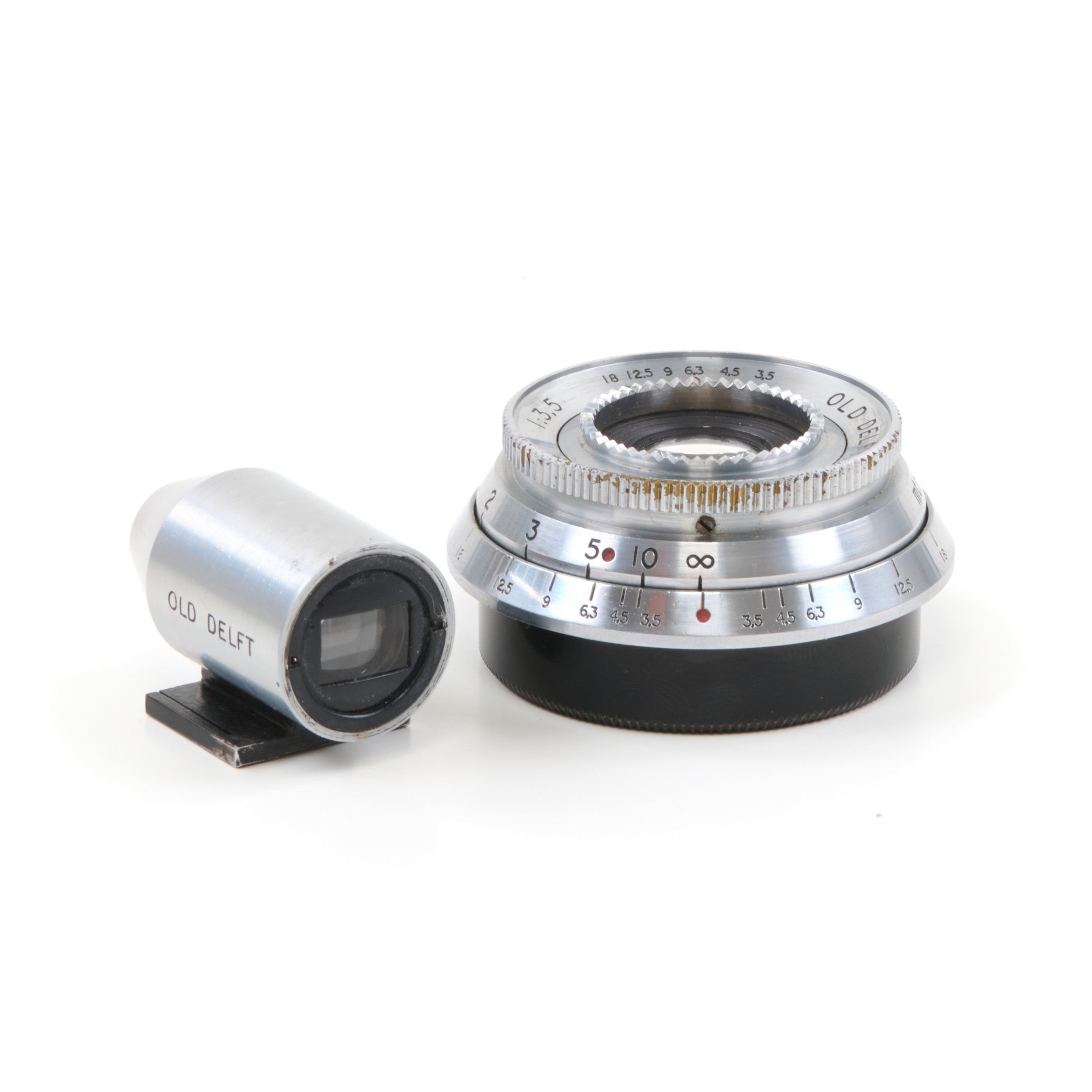 Oud Delfts 35mm f3.5 Minor M39 Rangefinder Coupled + Zoeker