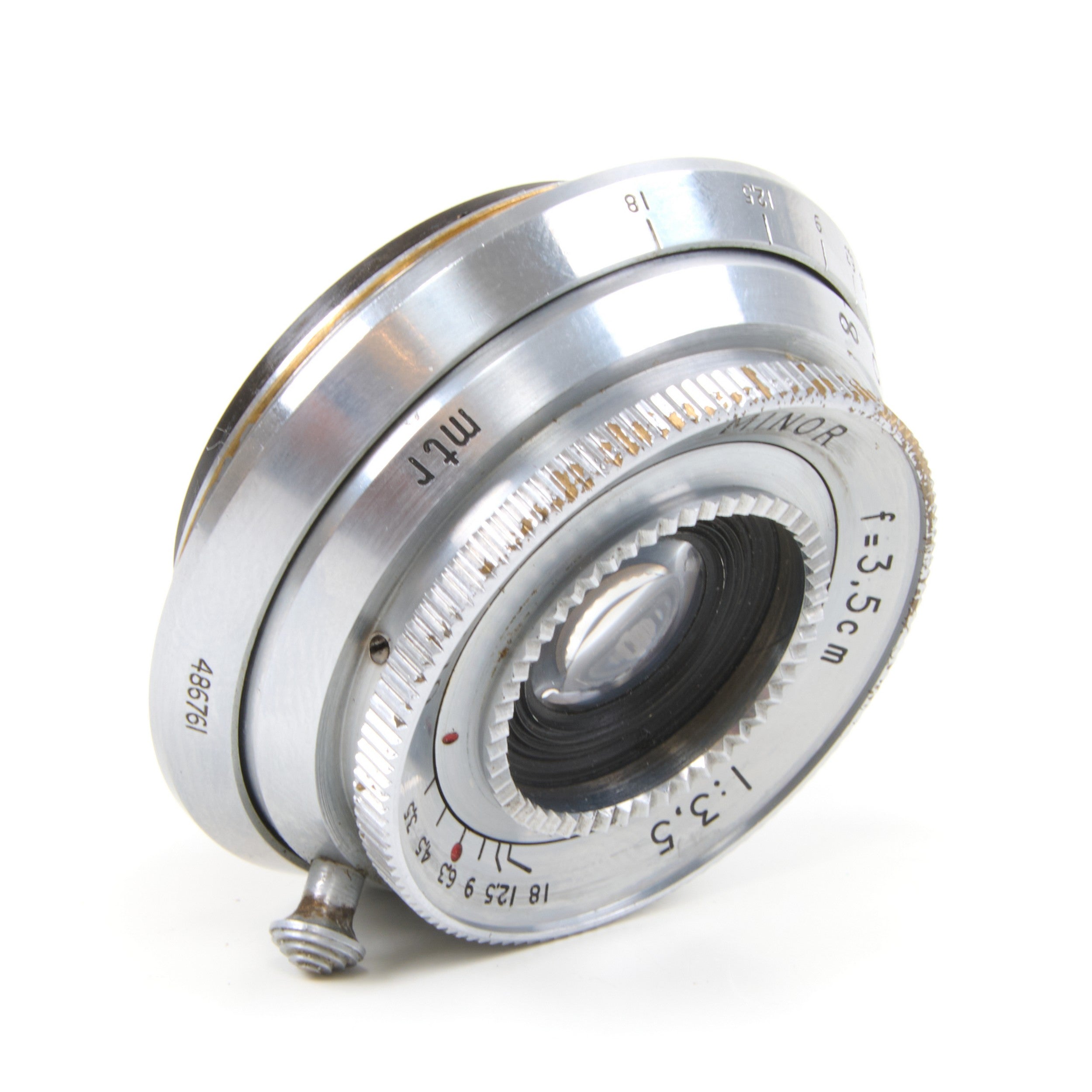 Oud Delfts 35mm f3.5 Minor M39 Rangefinder Coupled + Zoeker