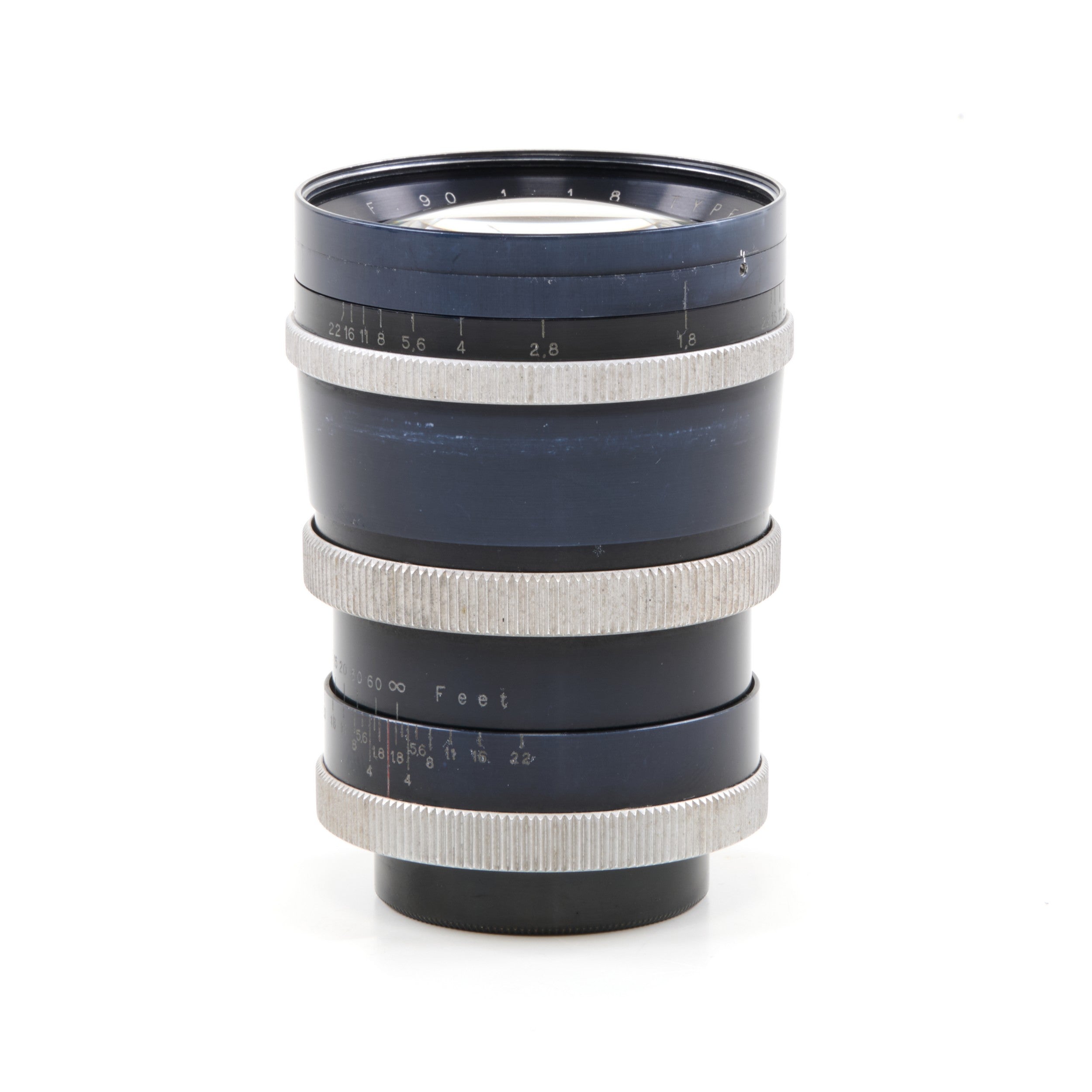 P. Angénieux 90mm f1.8 Type P1 M39 Rangefinder Coupled Rare LEZEN