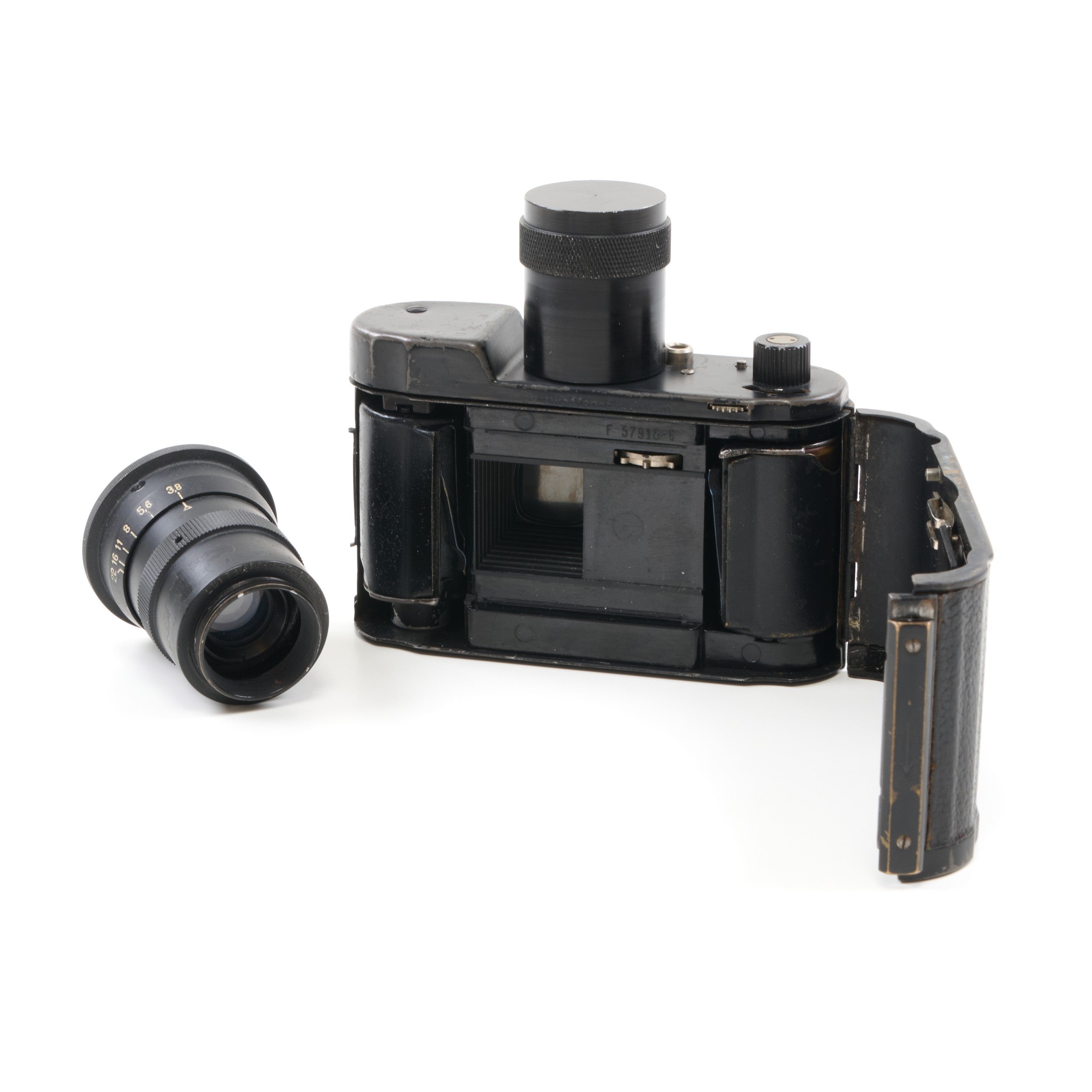 Robot II + Schneider-Kreuznach 75mm f3.8 Tele-Xenar Luftwaffen-Eigendom Set