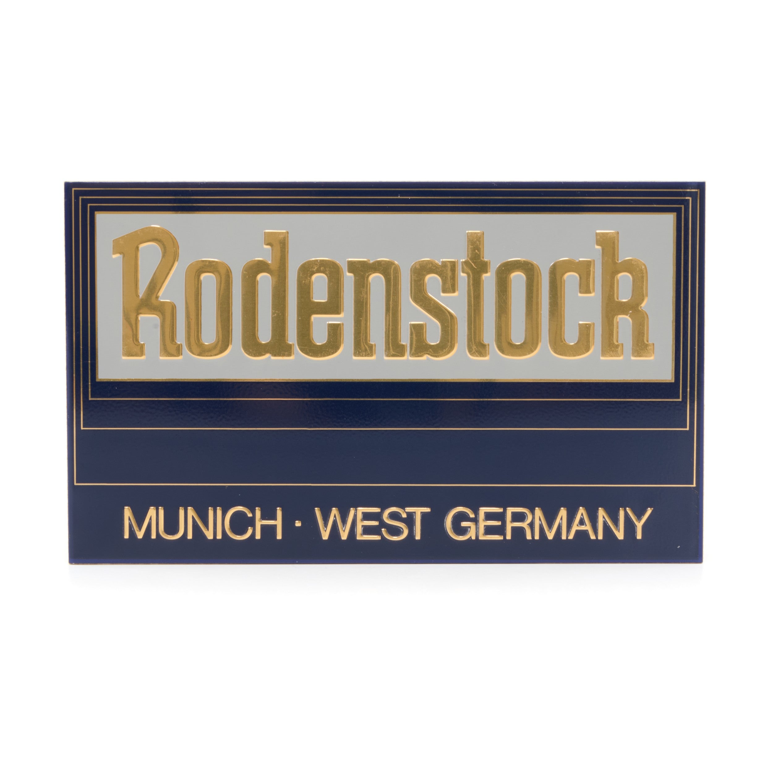 Rodenstock München - West-Duitsland Schild