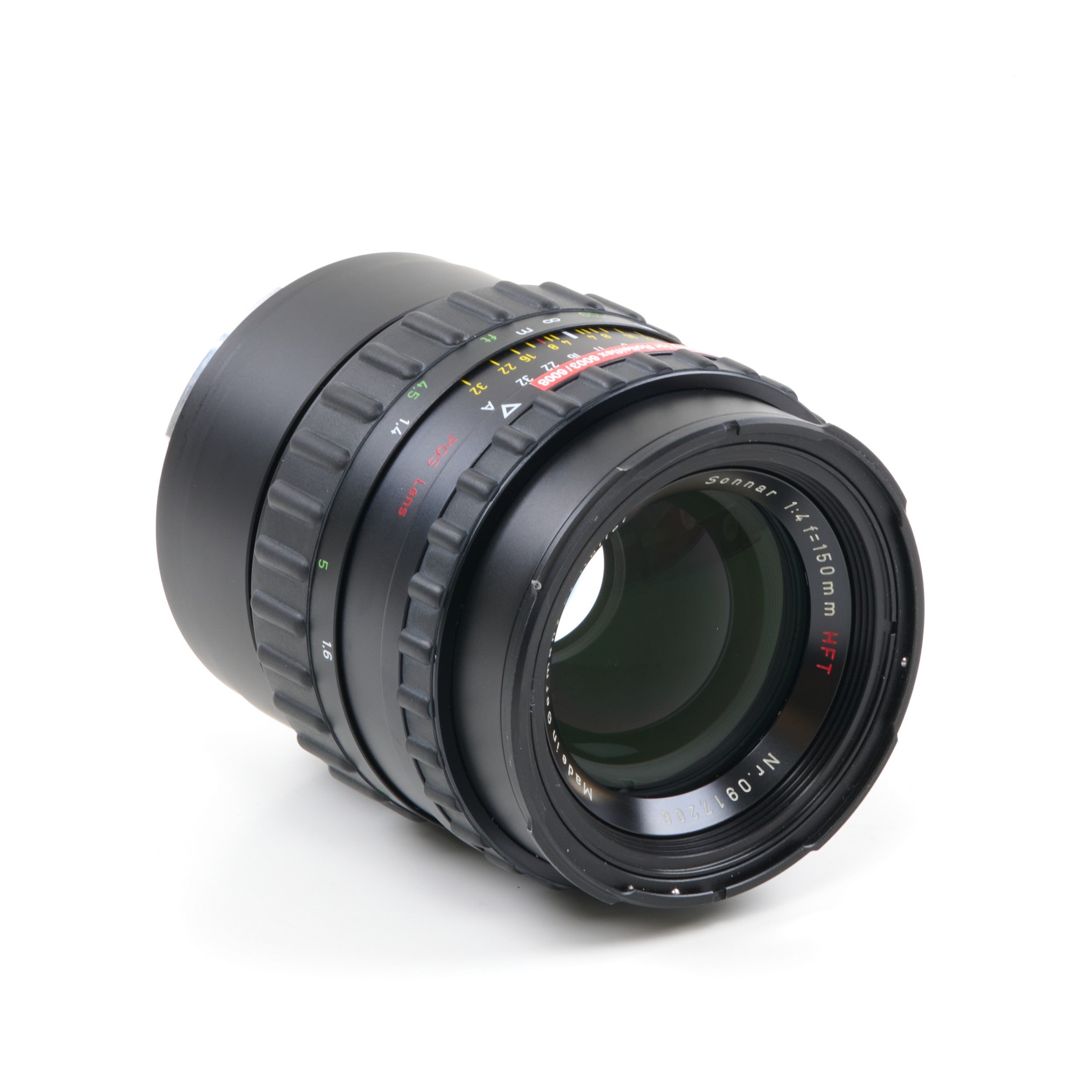 Rollei 150mm f4 Sonnar HFT PQS Voor 6003 / 6008 + Doos