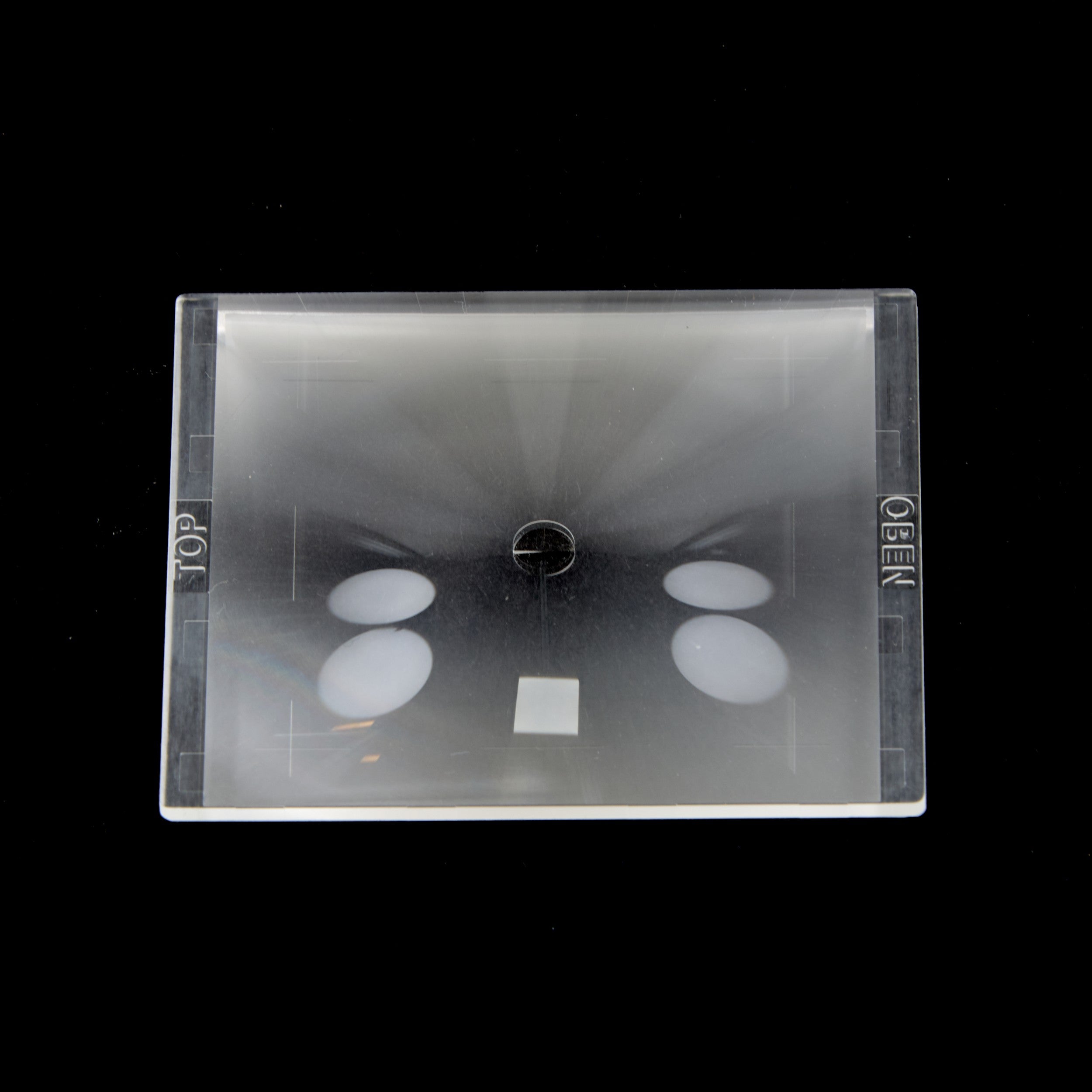 Rolleiflex High-D Focusing Screen Met Split-Image + Doos