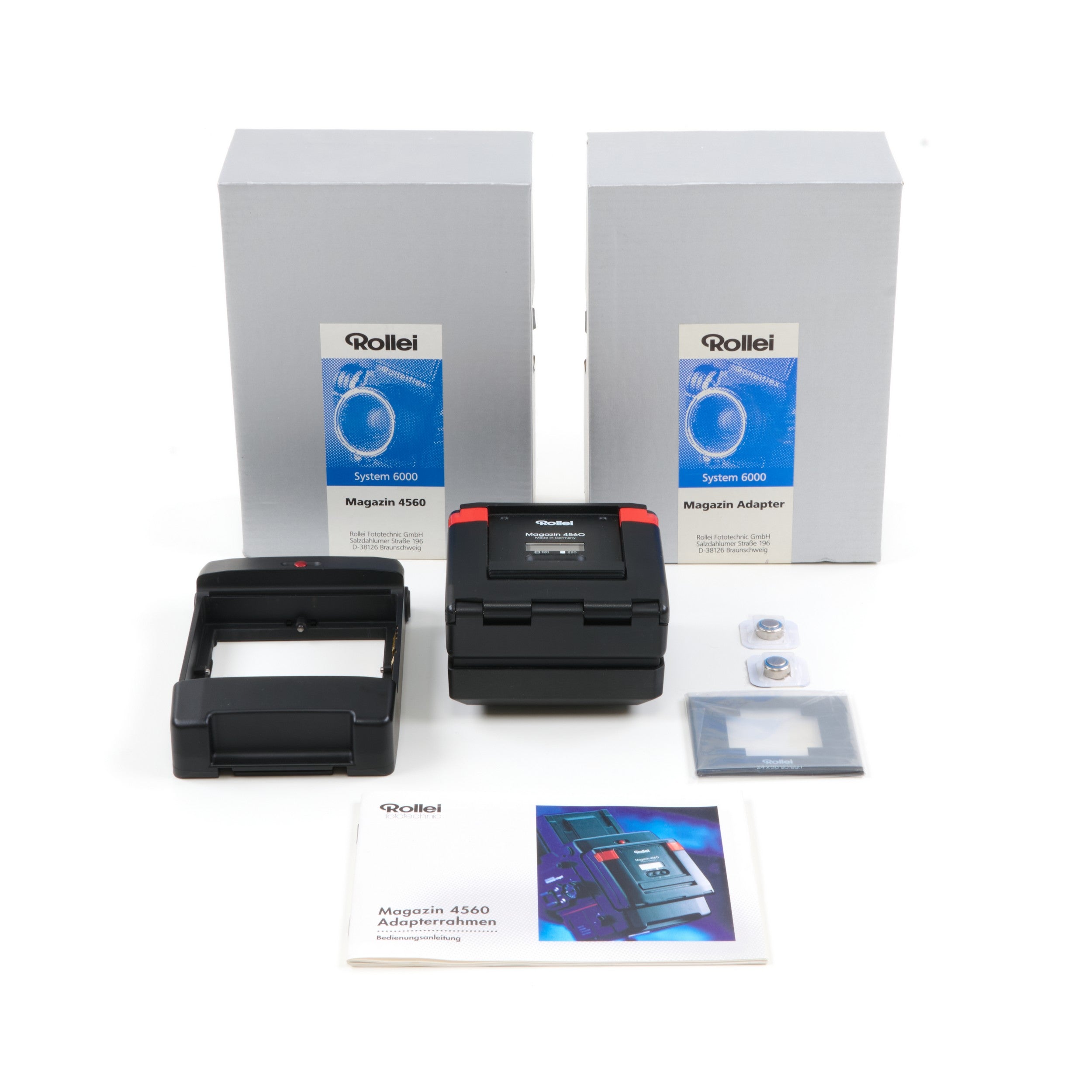 Rollei Filmmagazijn 4560 Set Voor Rollei 6000 Serie