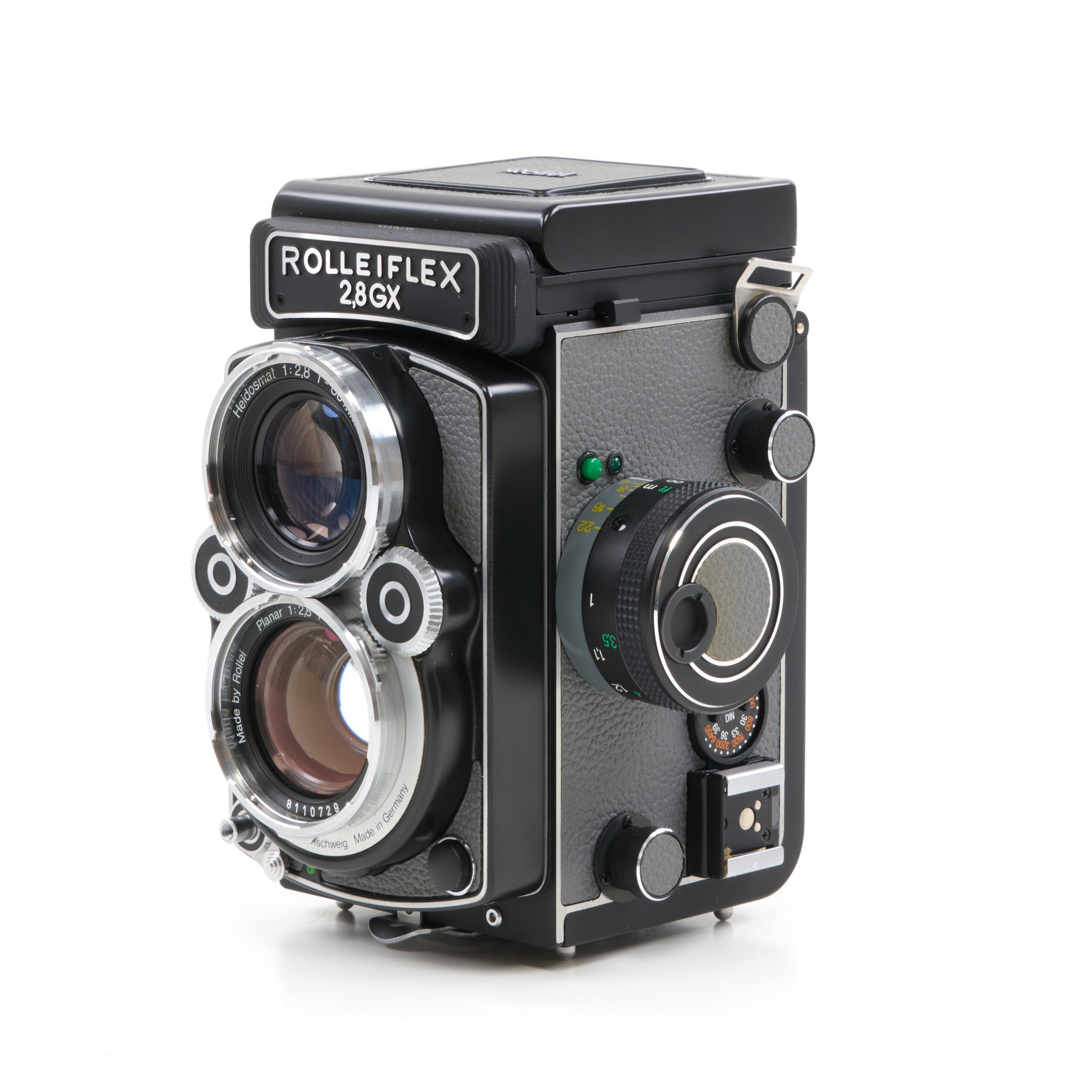 Rolleiflex 2.8GX Helmut Newton + Doos