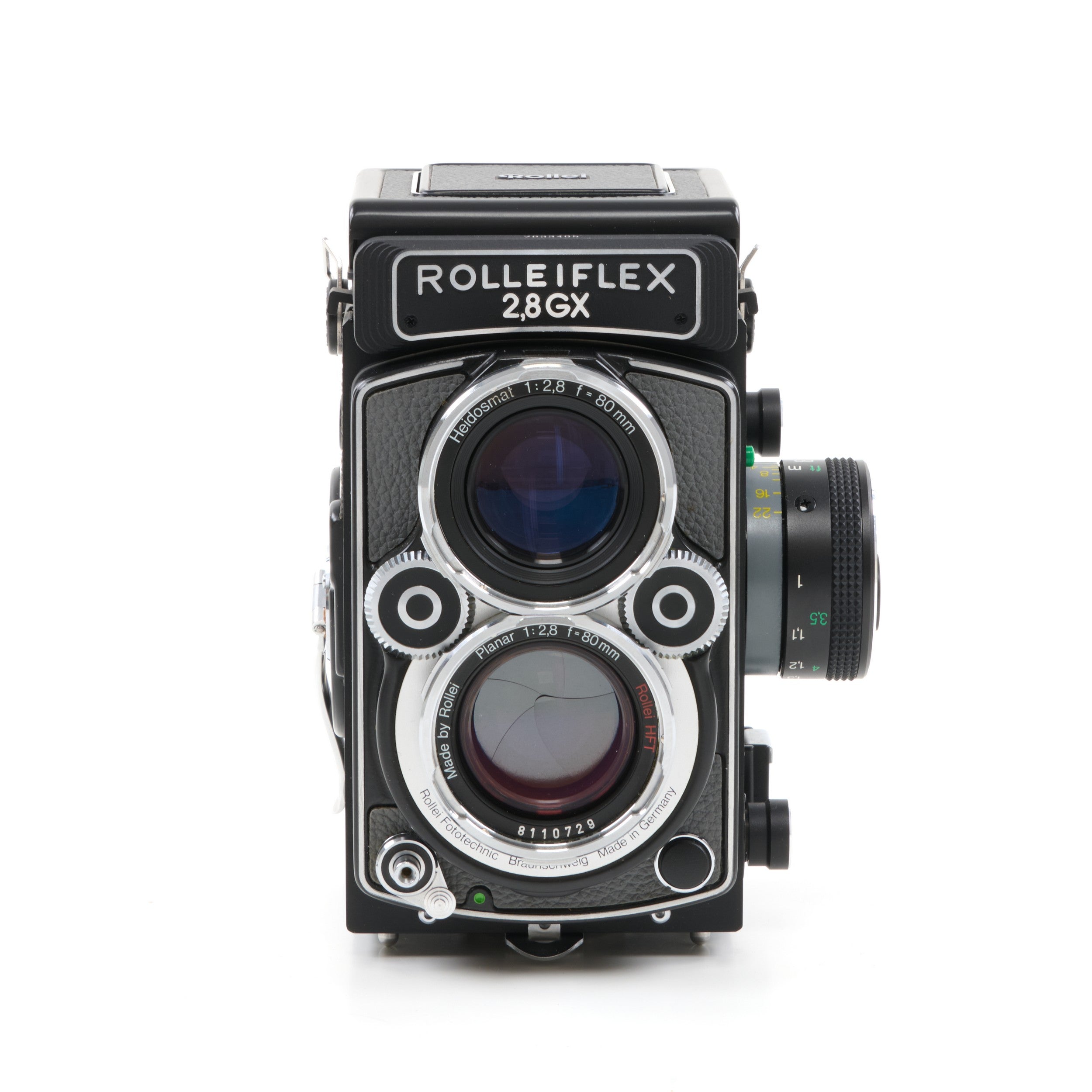 Rolleiflex 2.8GX Helmut Newton + Doos