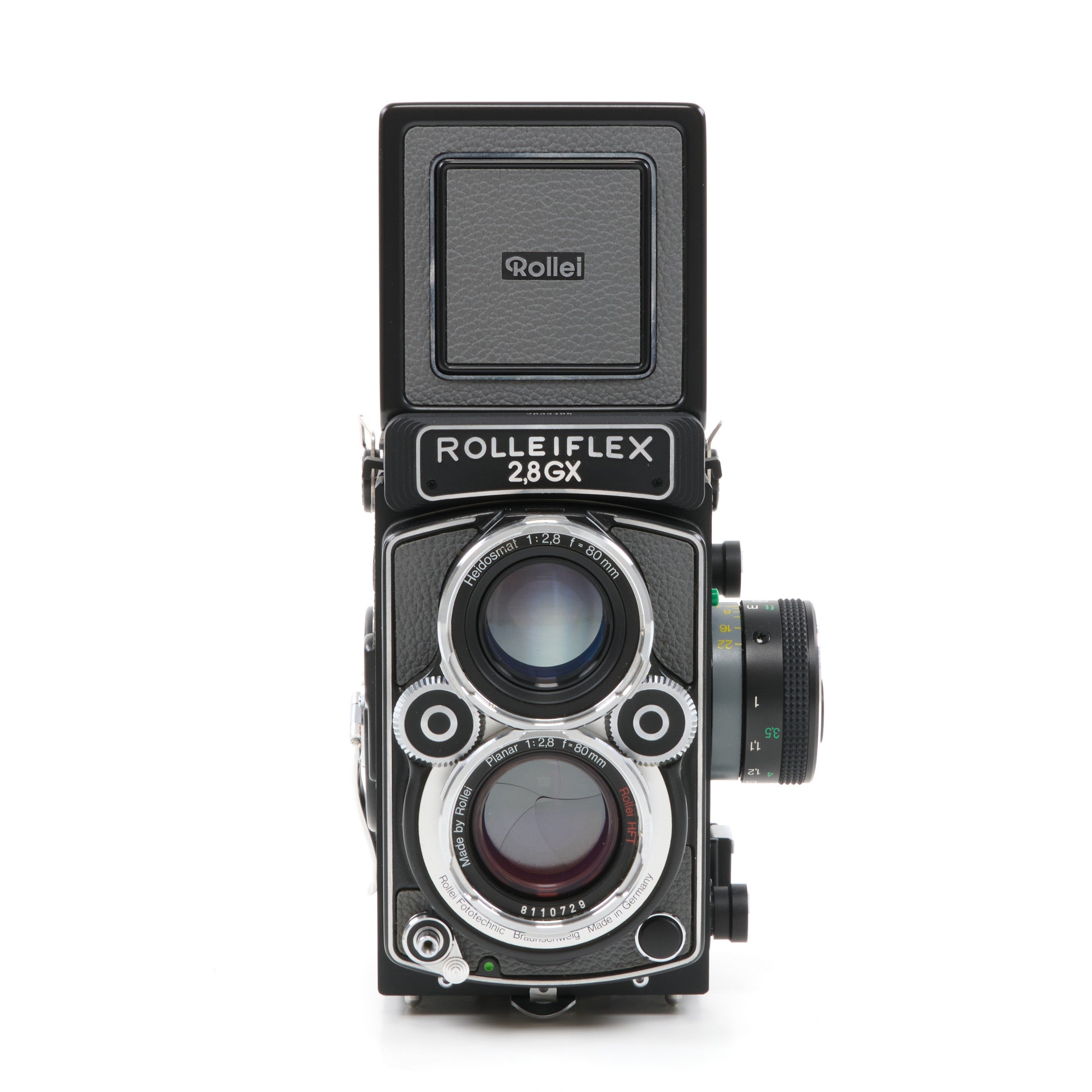 Rolleiflex 2.8GX Helmut Newton + Doos
