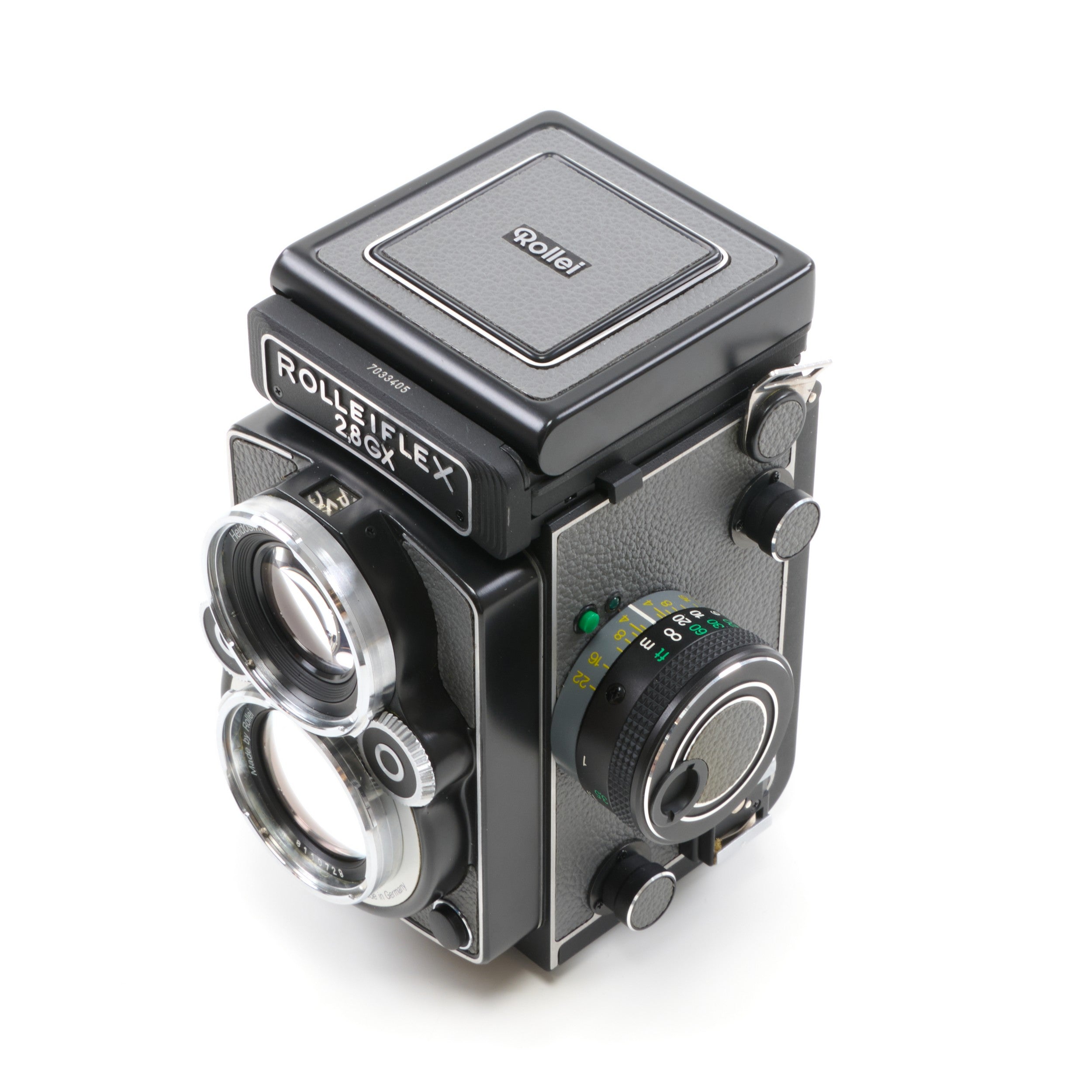 Rolleiflex 2.8GX Helmut Newton + Doos