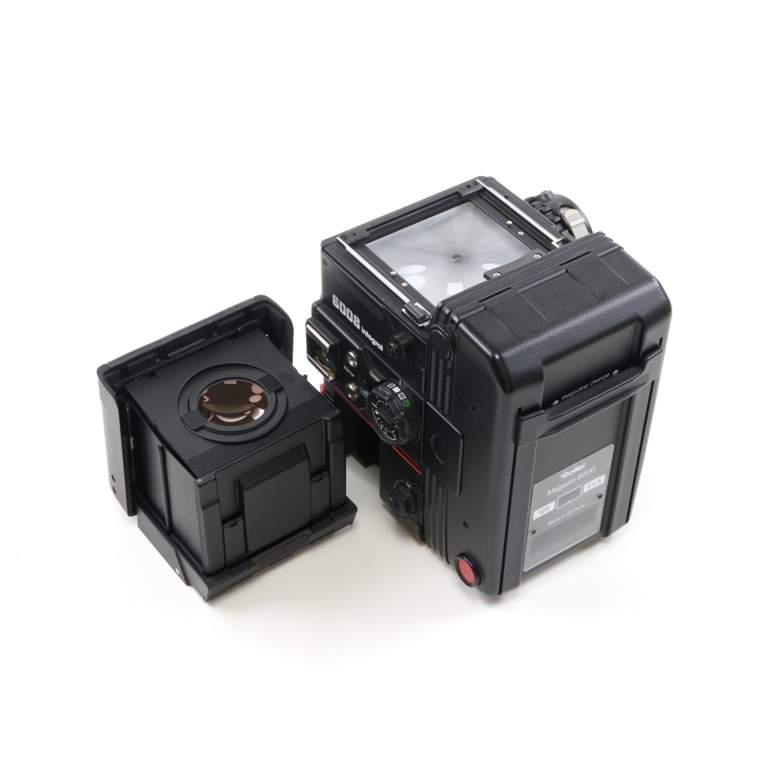 Rolleiflex 6008 Integral Professioneel + Magazin 6000 120 / 6x6 + Doos