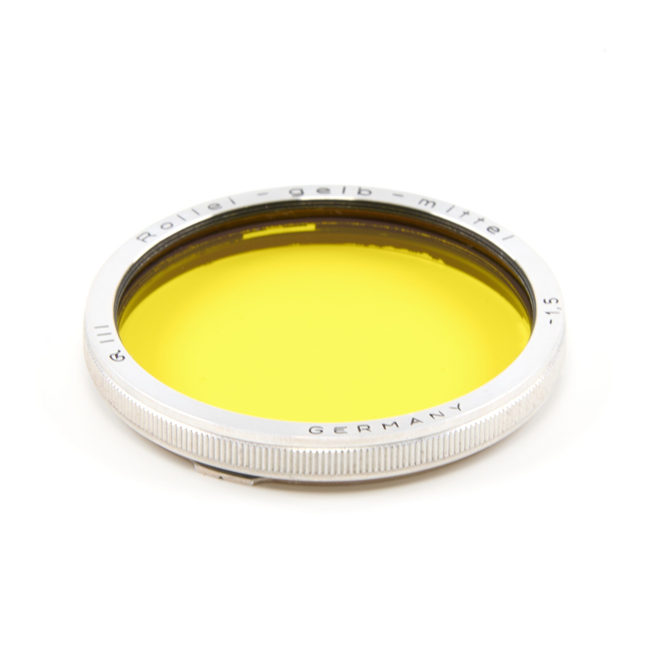 Rolleiflex Bay III Yellow Medium Filter Chrome