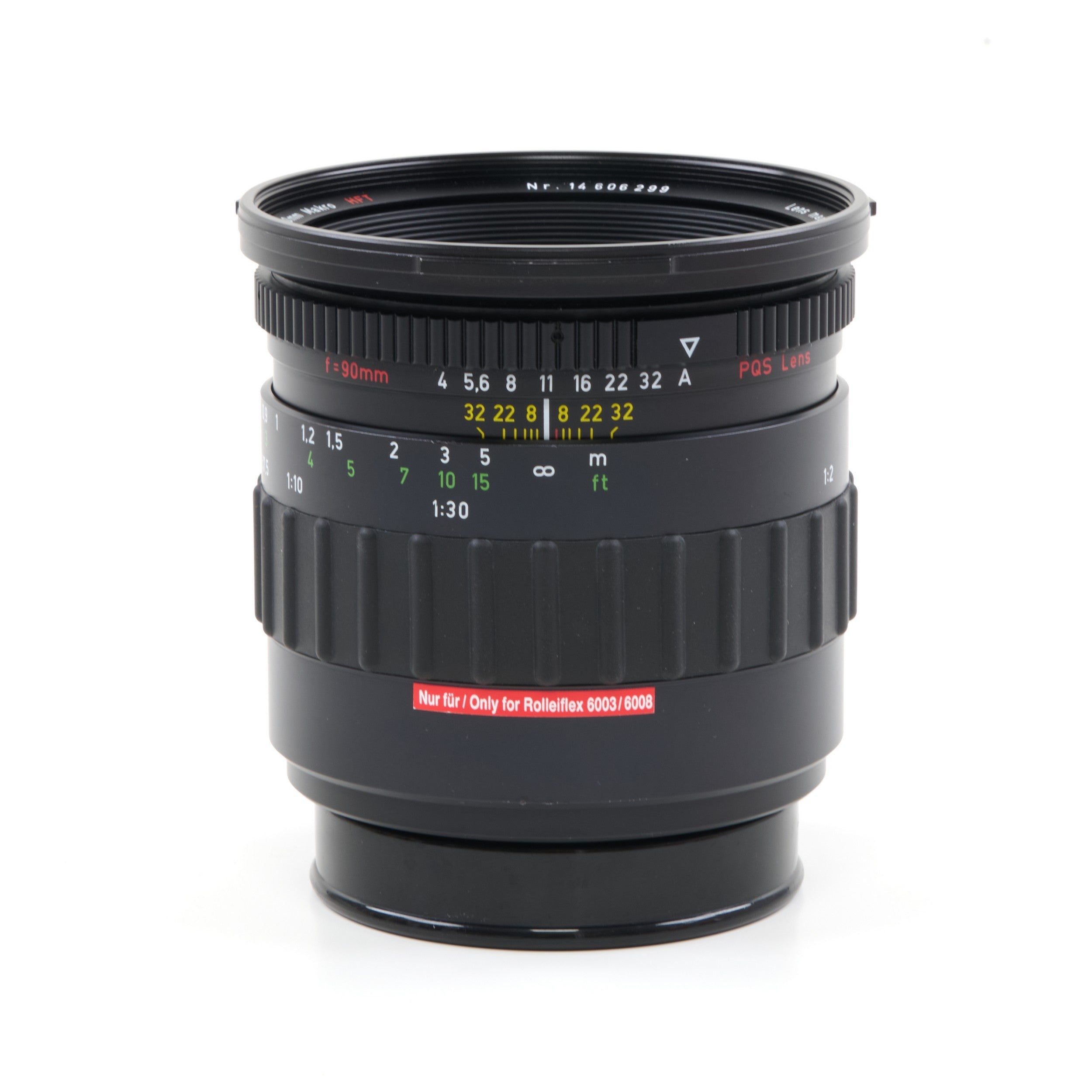 Schneider-Kreuznach 90mm f4 APO-Symmar Makro HFT PQS Voor 6003 / 6008 + Doos