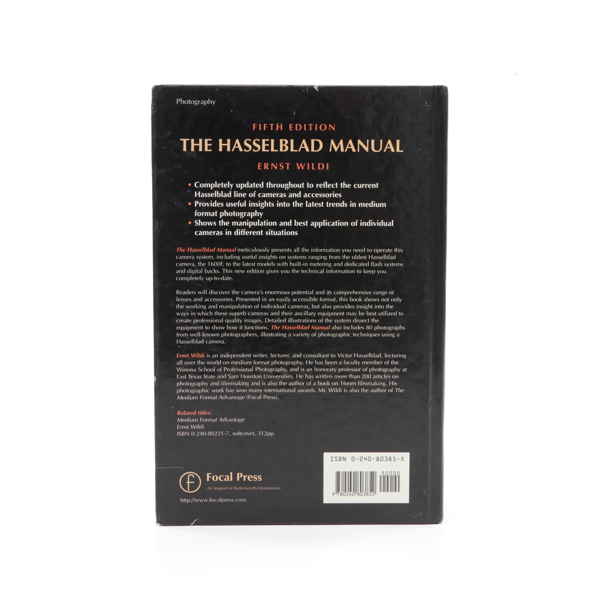 The Hasselblad Manual 5th Edition Door Ernst Wildi
