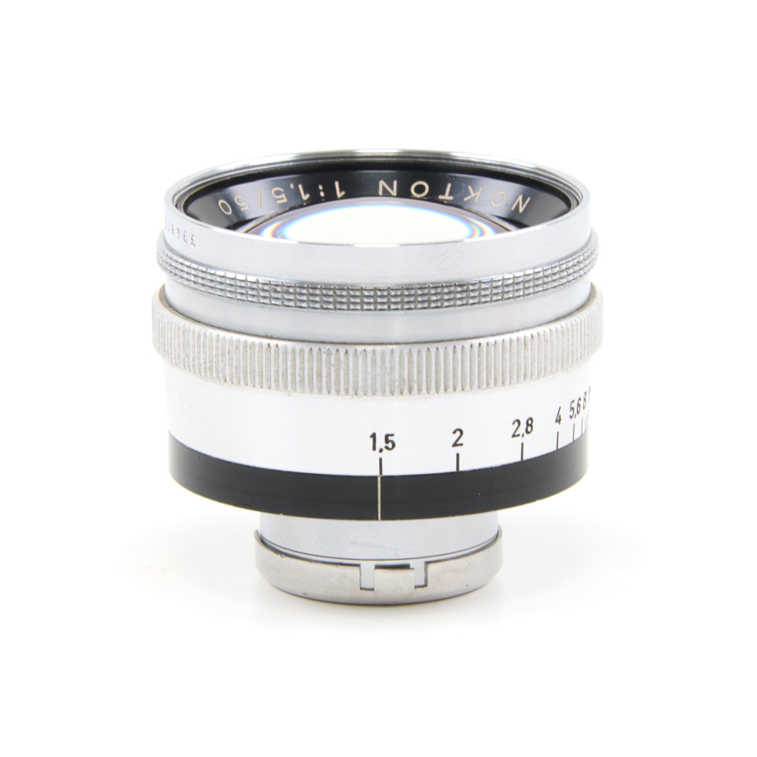 Voigtländer 50mm f1.5 Nokton Voor Prominent