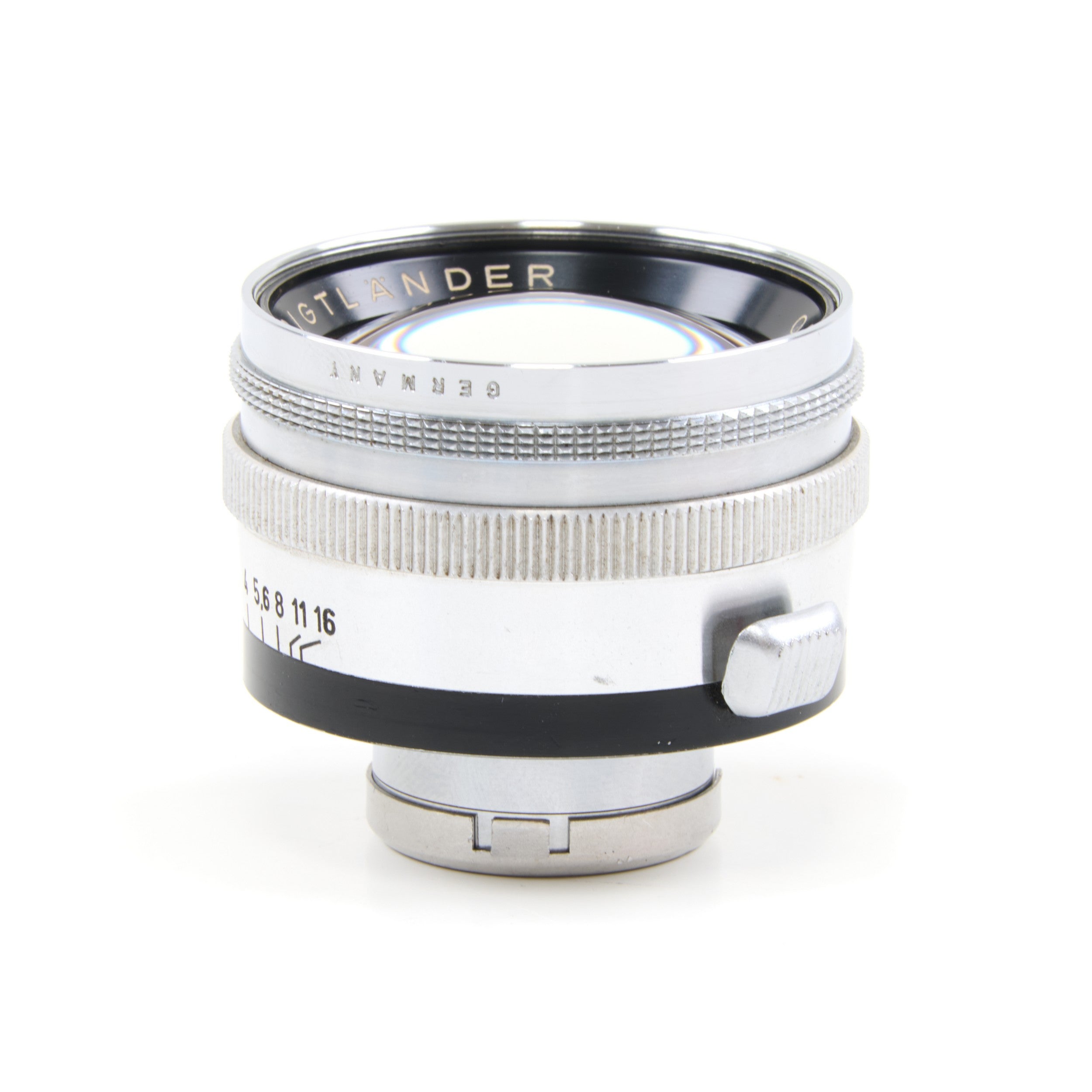 Voigtländer 50mm f1.5 Nokton Voor Prominent
