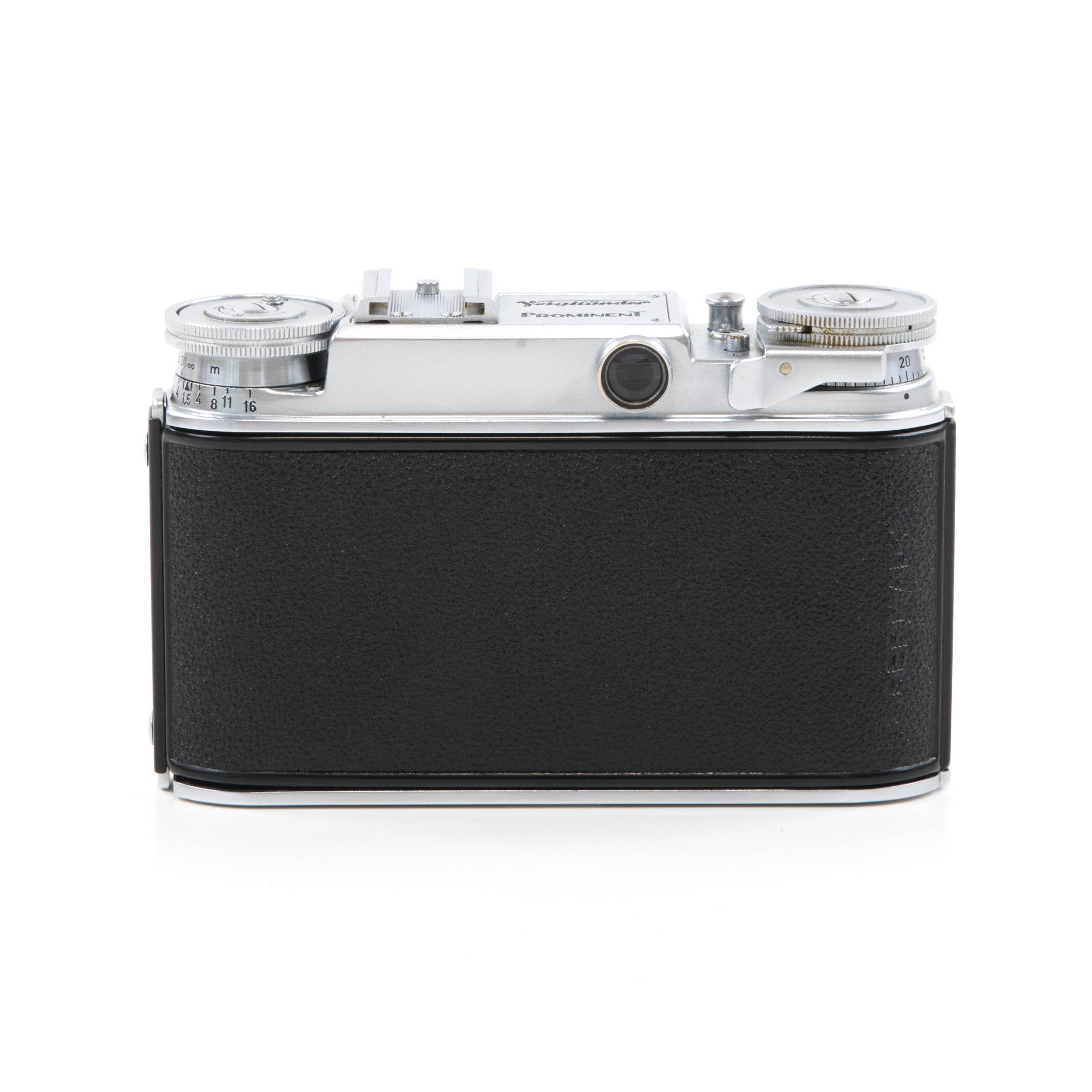 Voigtländer Prominent 3e Model + 50mm f1.5 Nokton + Doos