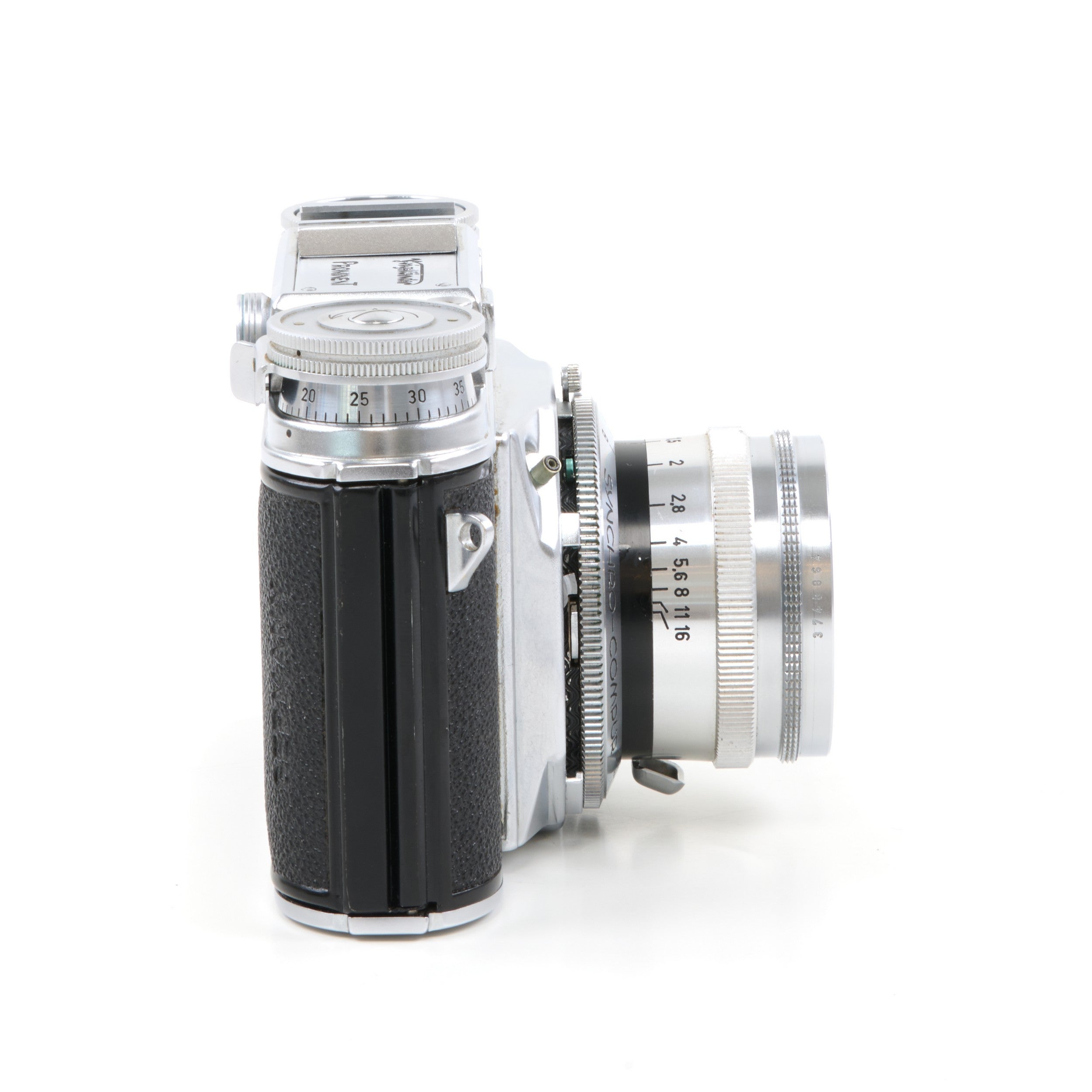 Voigtländer Prominent 3e Model + 50mm f1.5 Nokton + Doos