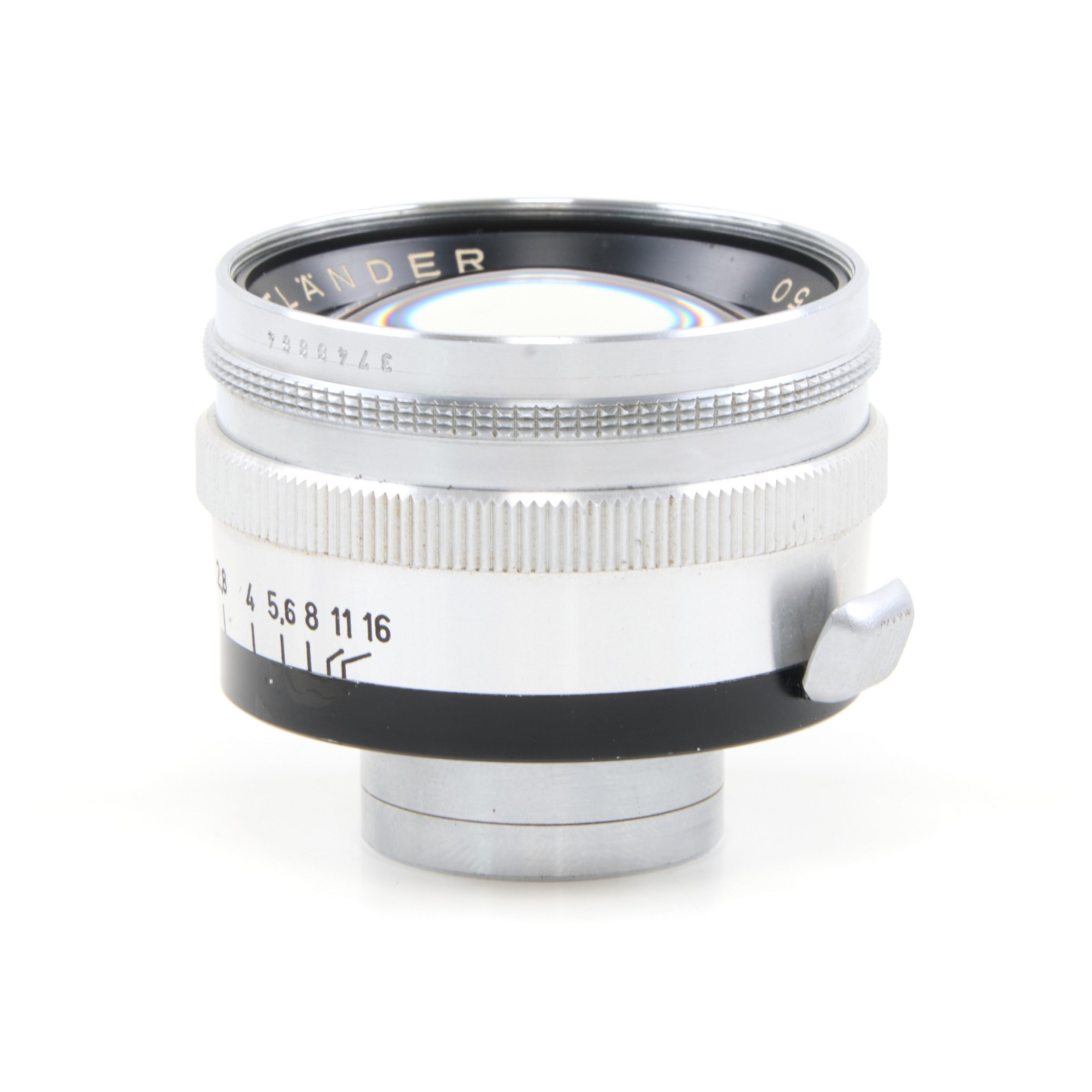 Voigtländer Prominent 3e Model + 50mm f1.5 Nokton + Doos