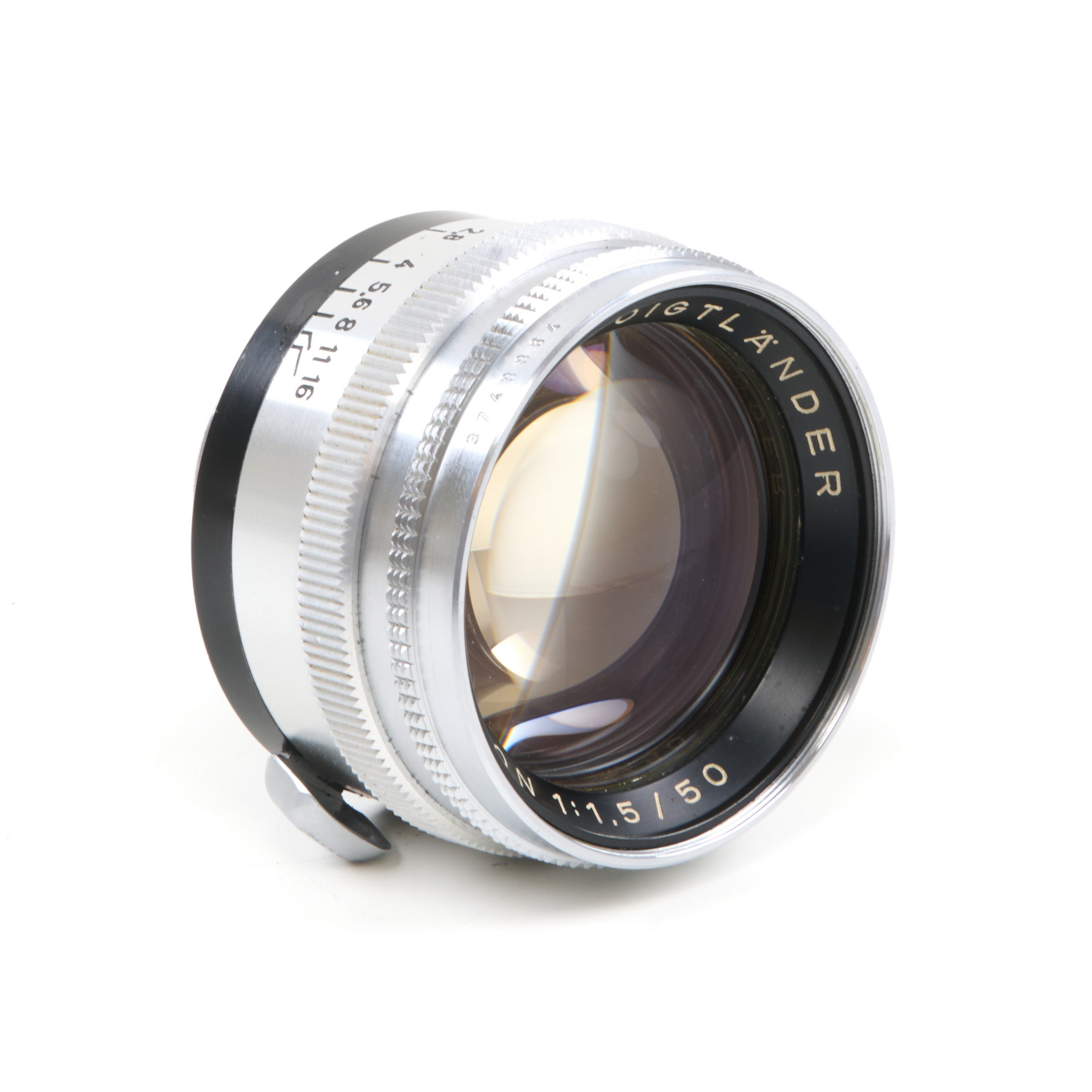 Voigtländer Prominent 3e Model + 50mm f1.5 Nokton + Doos