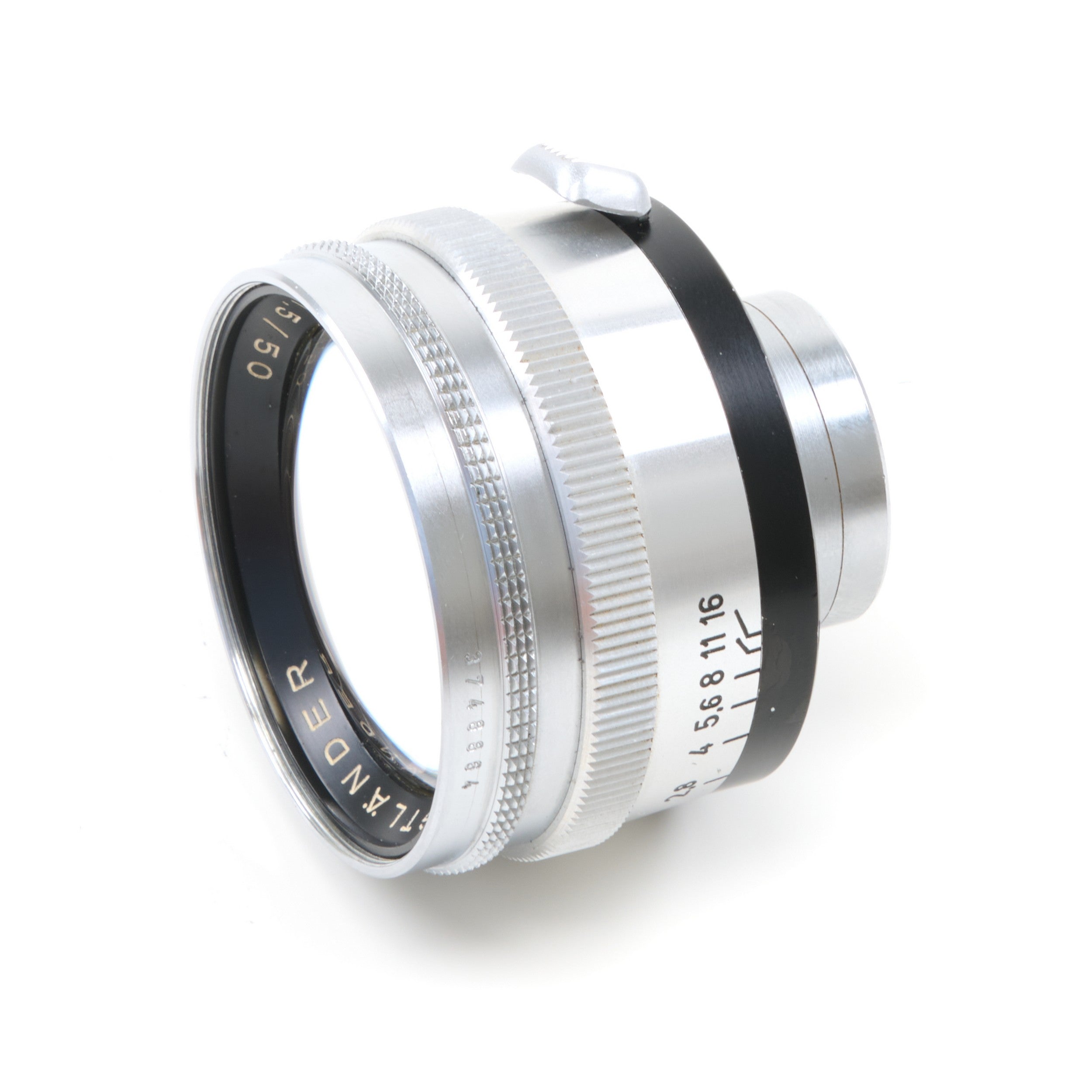 Voigtländer Prominent 3e Model + 50mm f1.5 Nokton + Doos