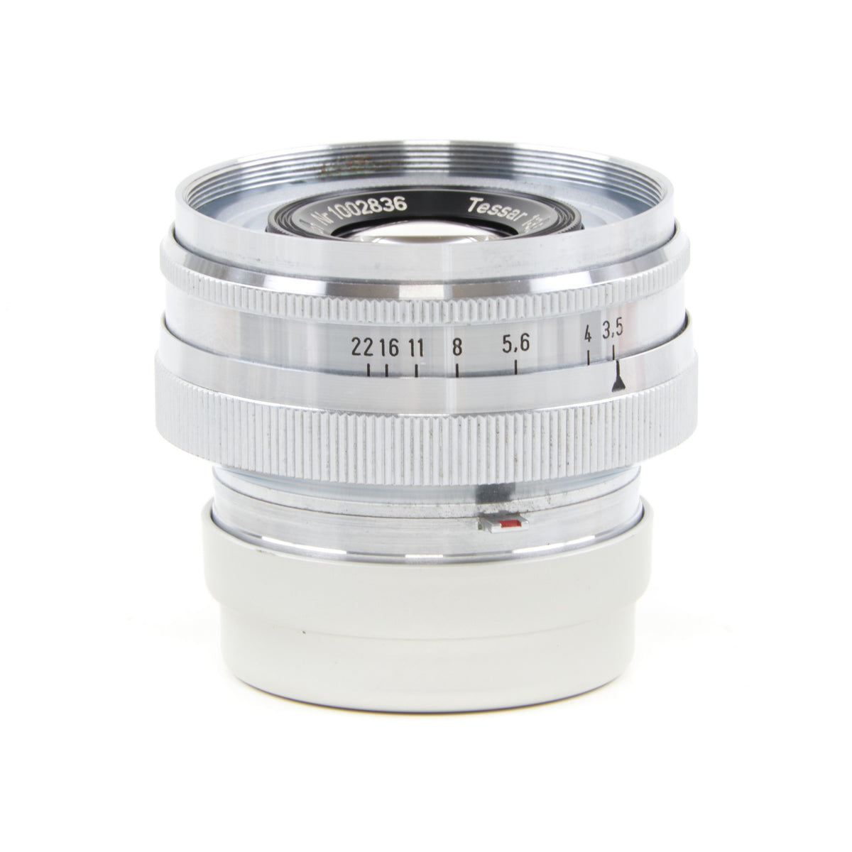 Zeiss-Opton Tessar 50 mm f3.5 RIGID Set Voor Contax RF