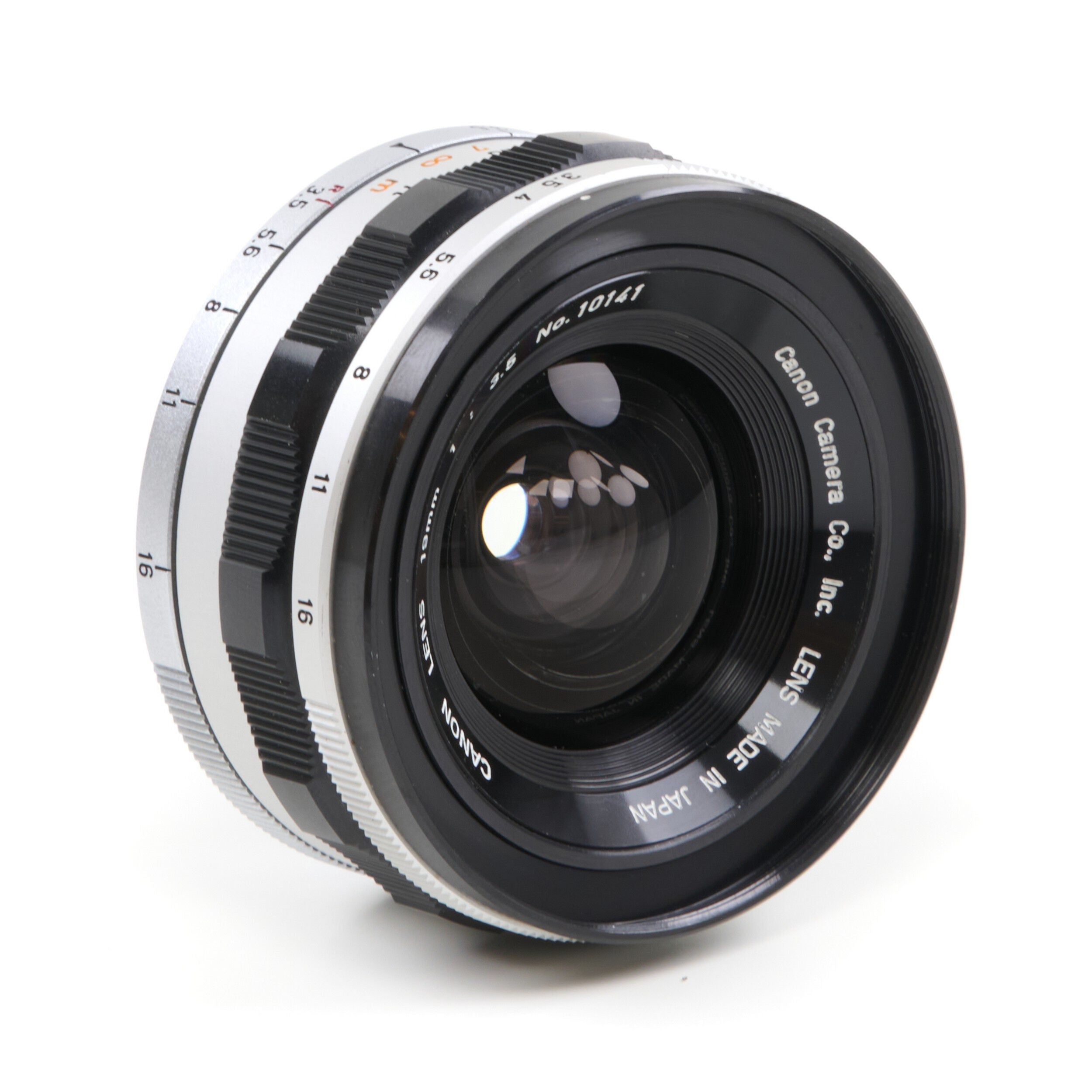 Canon 19mm f3.5 Lens Set M39 LTM