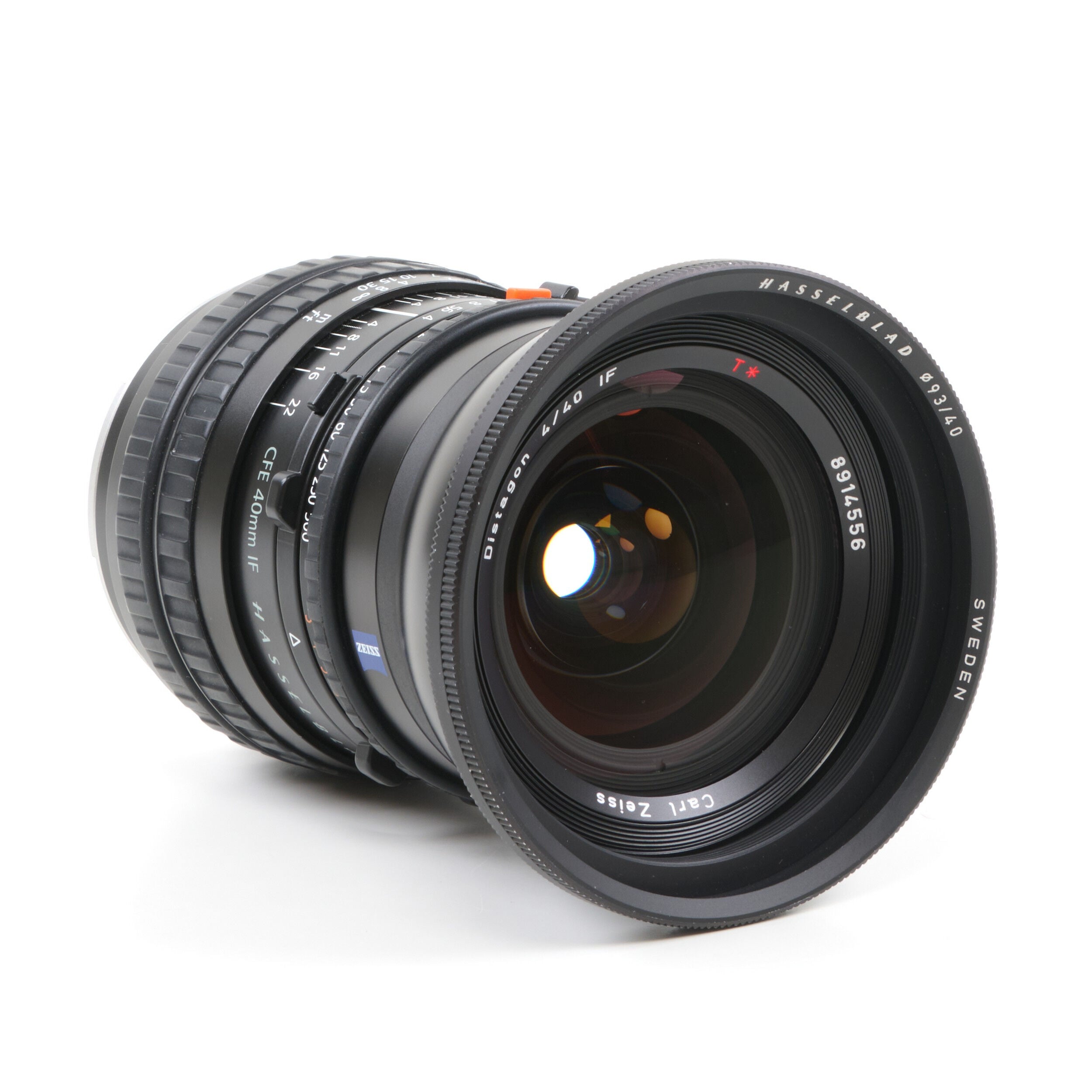 Carl Zeiss 40mm f4 Distagon T* CFE IF Voor Hasselblad V Systeem