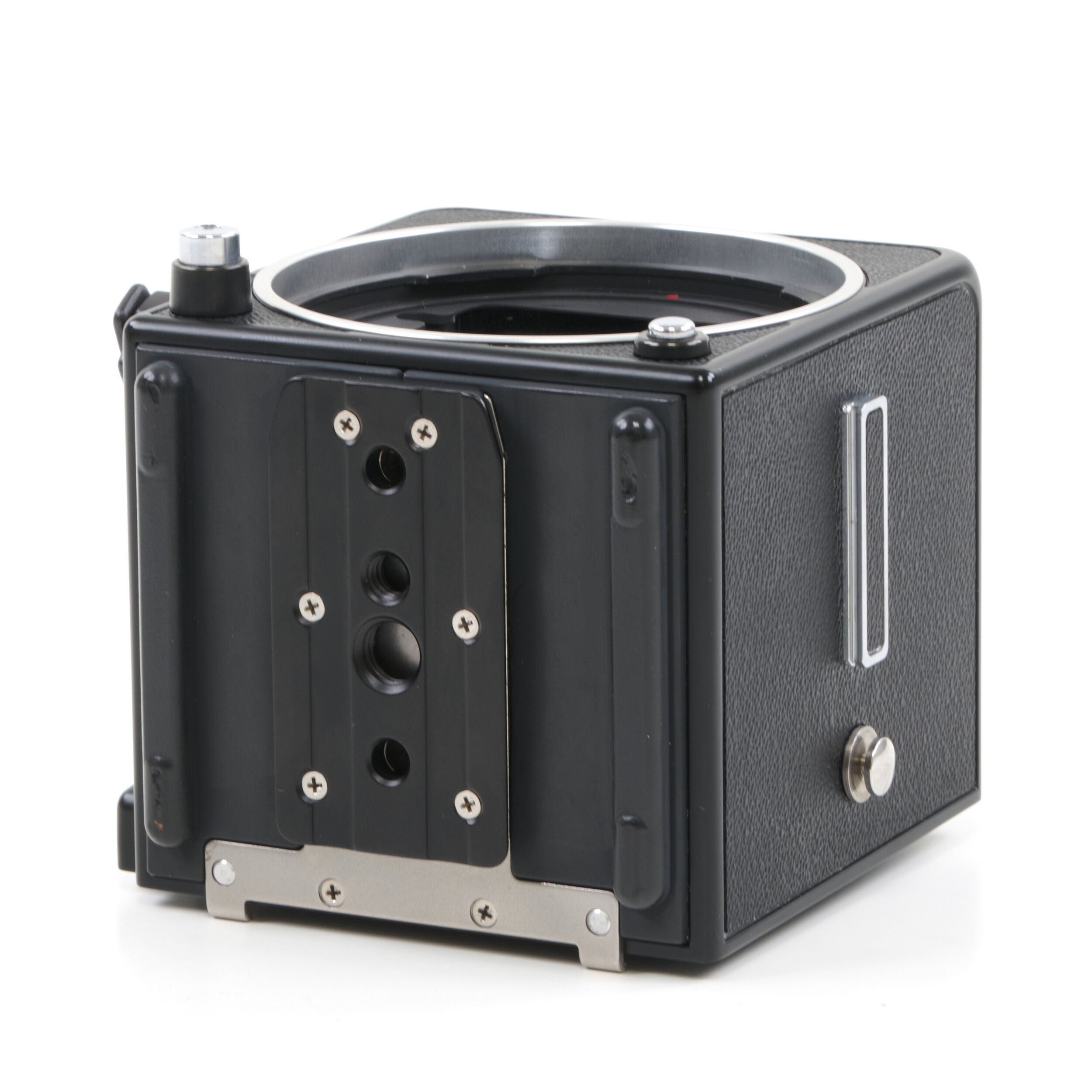 Hasselblad 501CM Zwart + A12 +Doos