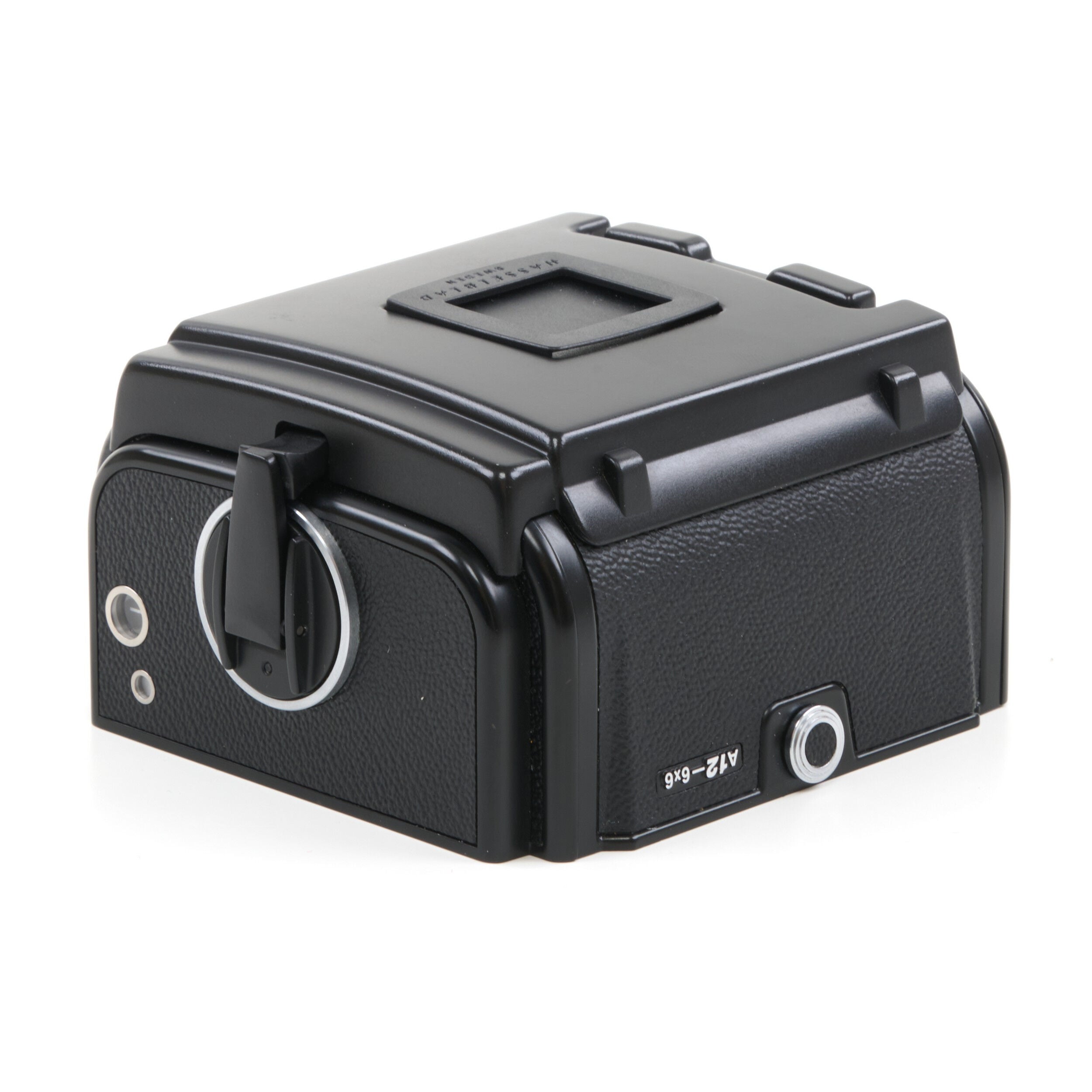 Hasselblad 501CM Zwart + A12 +Doos