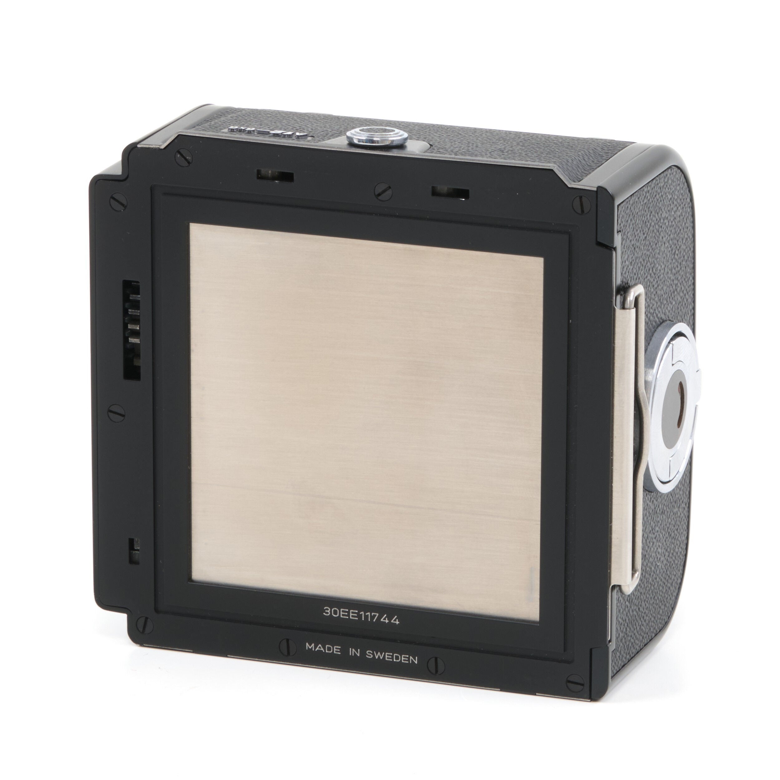 Hasselblad 501CM Zwart + A12 +Doos