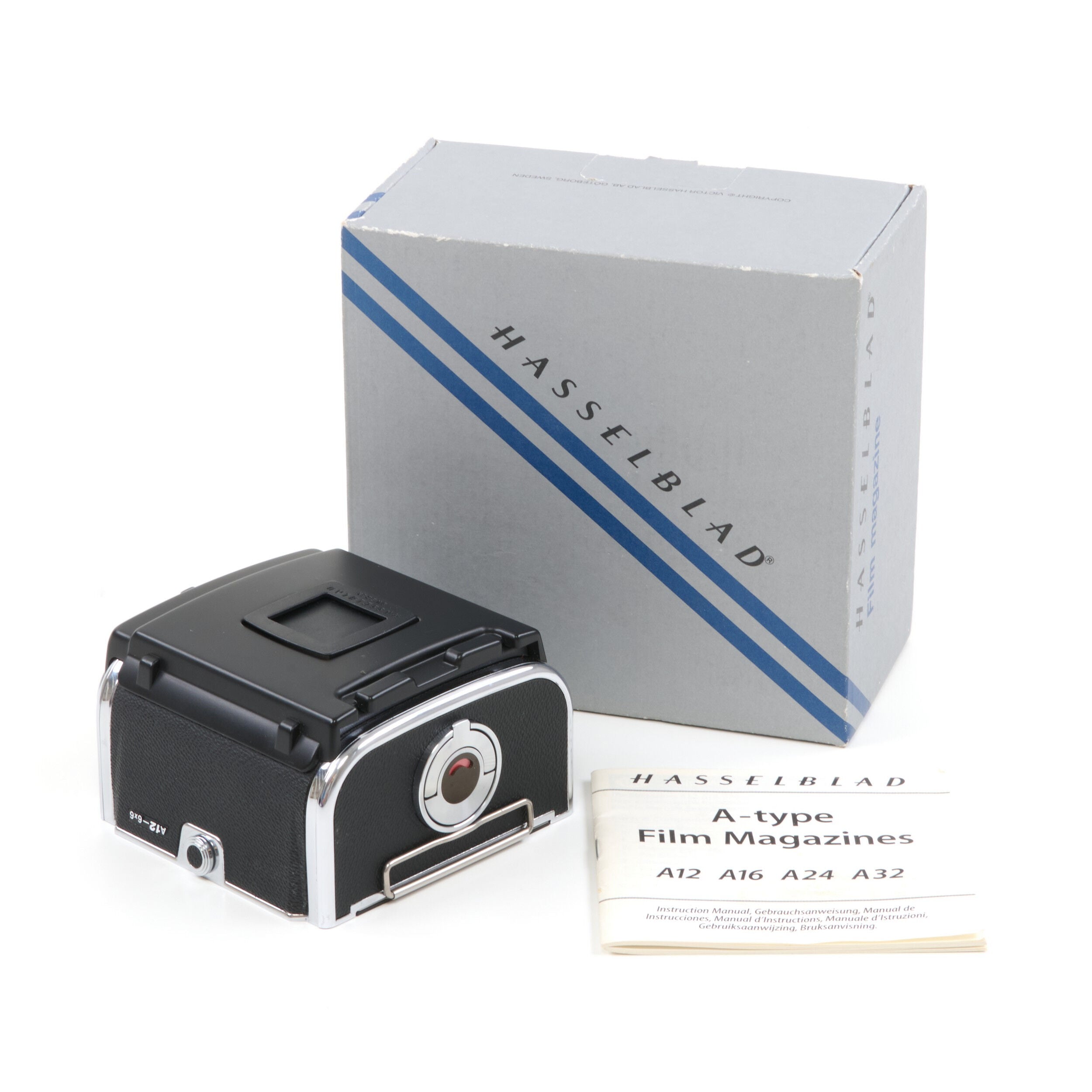 Hasselblad A12 Achterwand Chroom + Doos