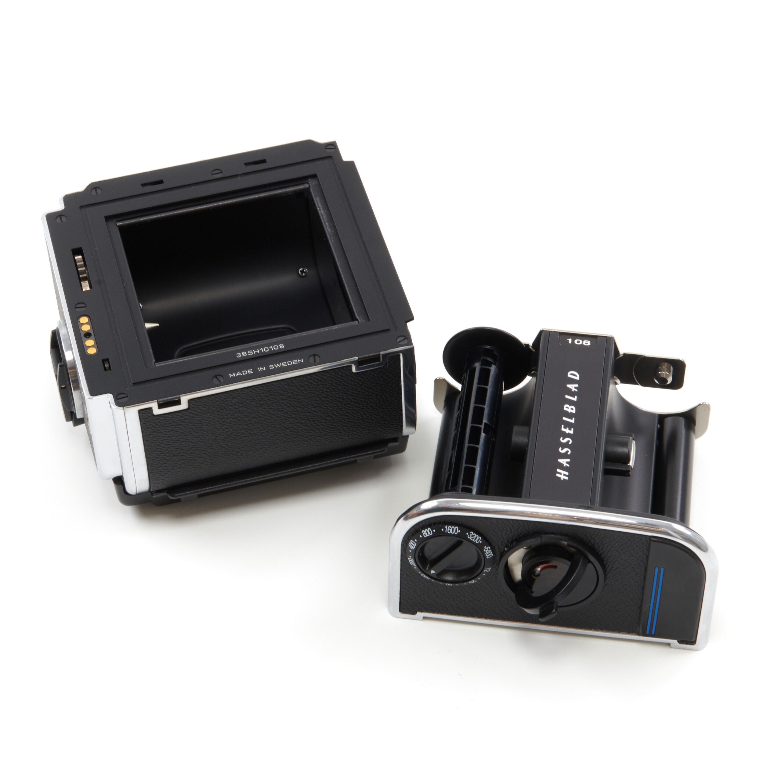 Hasselblad E24 Achterwand Chroom + Doos