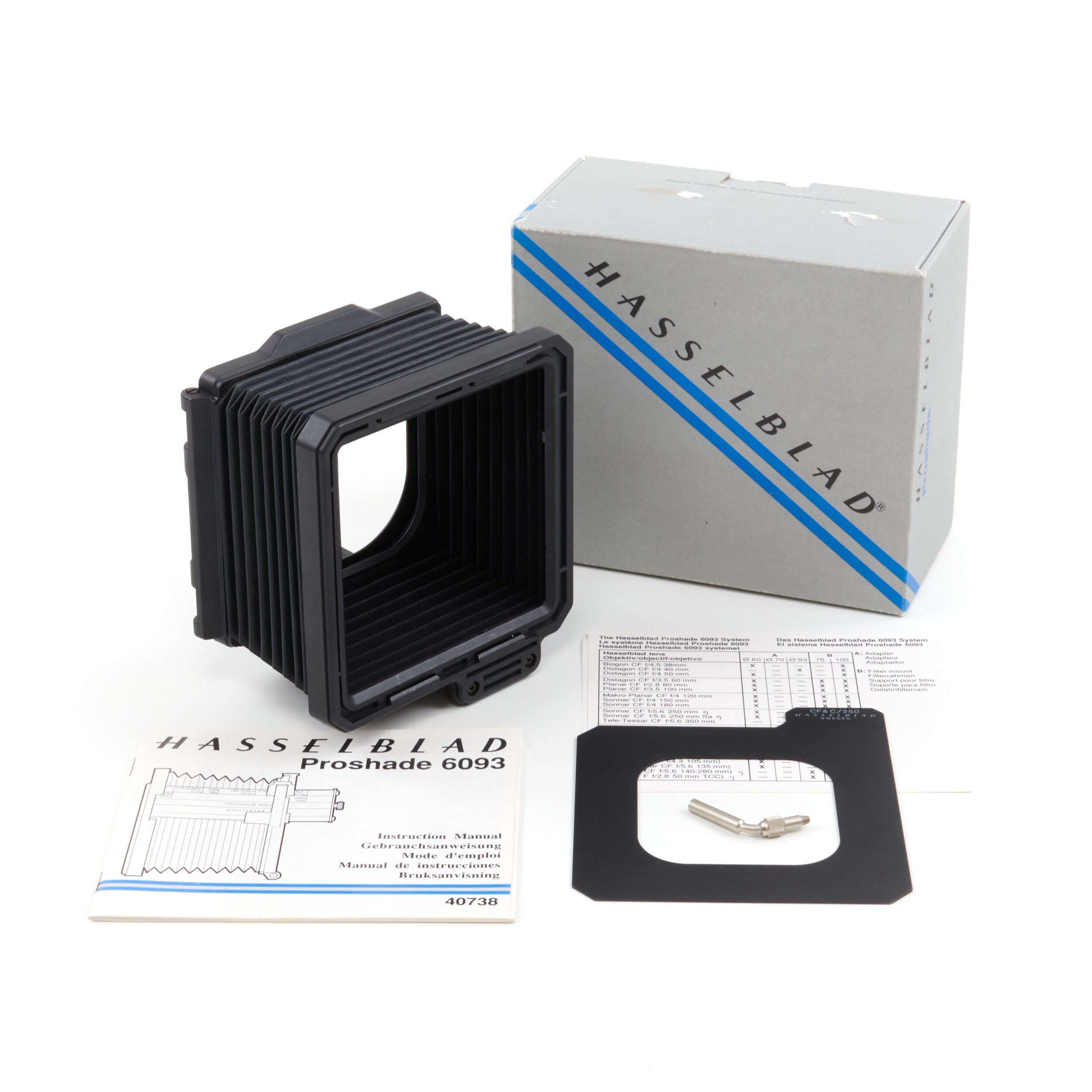 Hasselblad Proshade 6093 Set + Doos