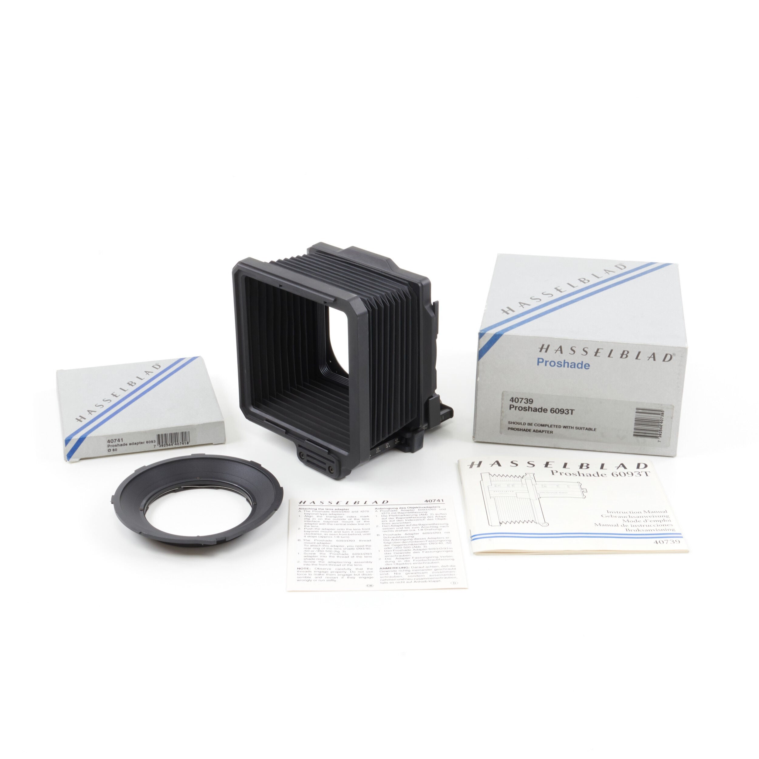 Hasselblad Proshade 6093T + Adapter 6093/60 + Doos