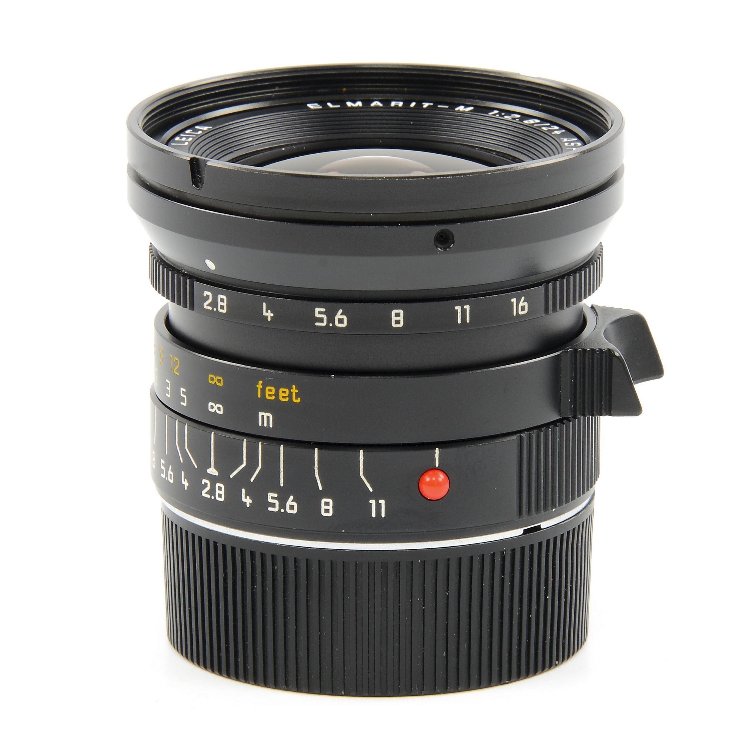 Leica 24mm f2.8 Elmarit-M ASPH Zwart + Doos