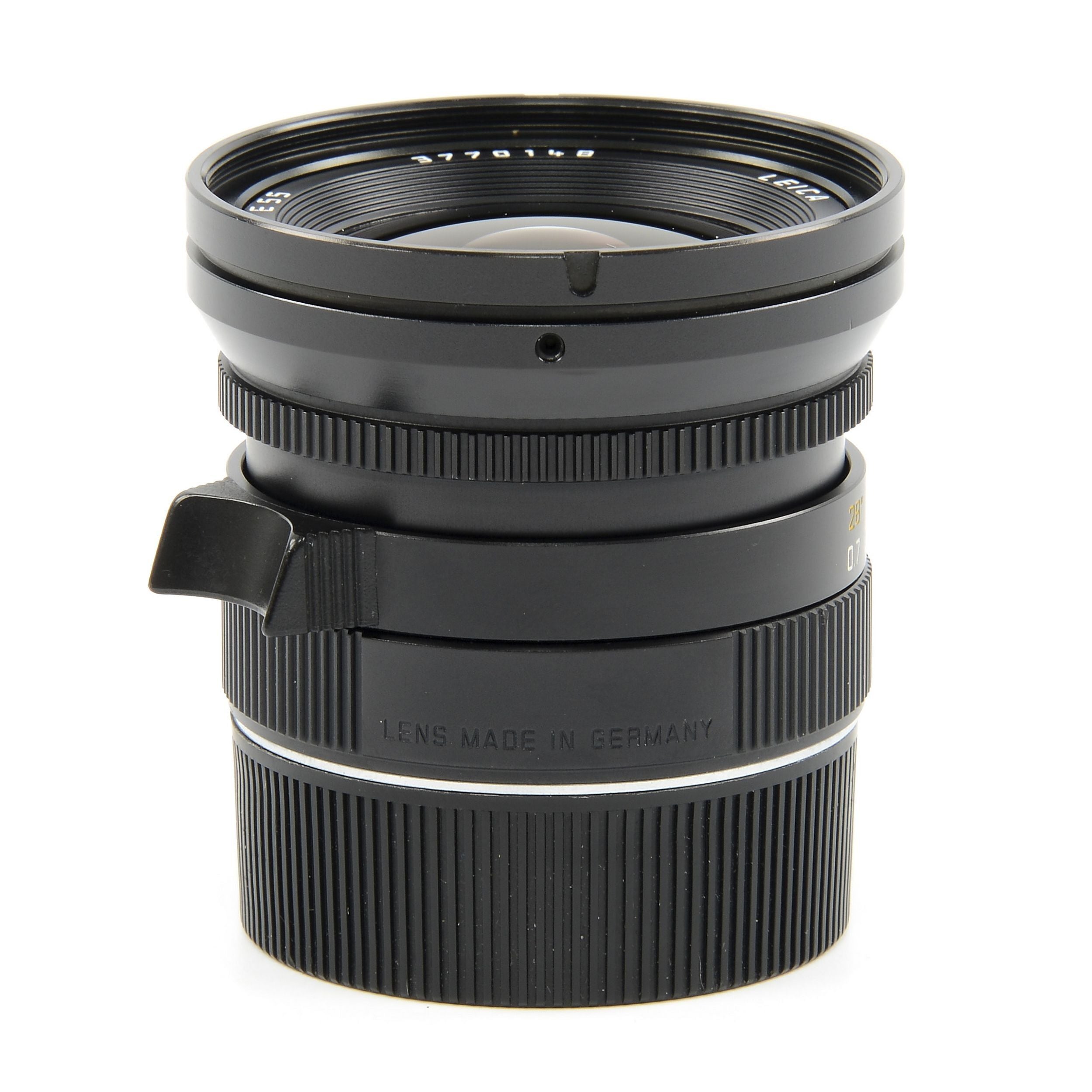 Leica 24mm f2.8 Elmarit-M ASPH Zwart + Doos